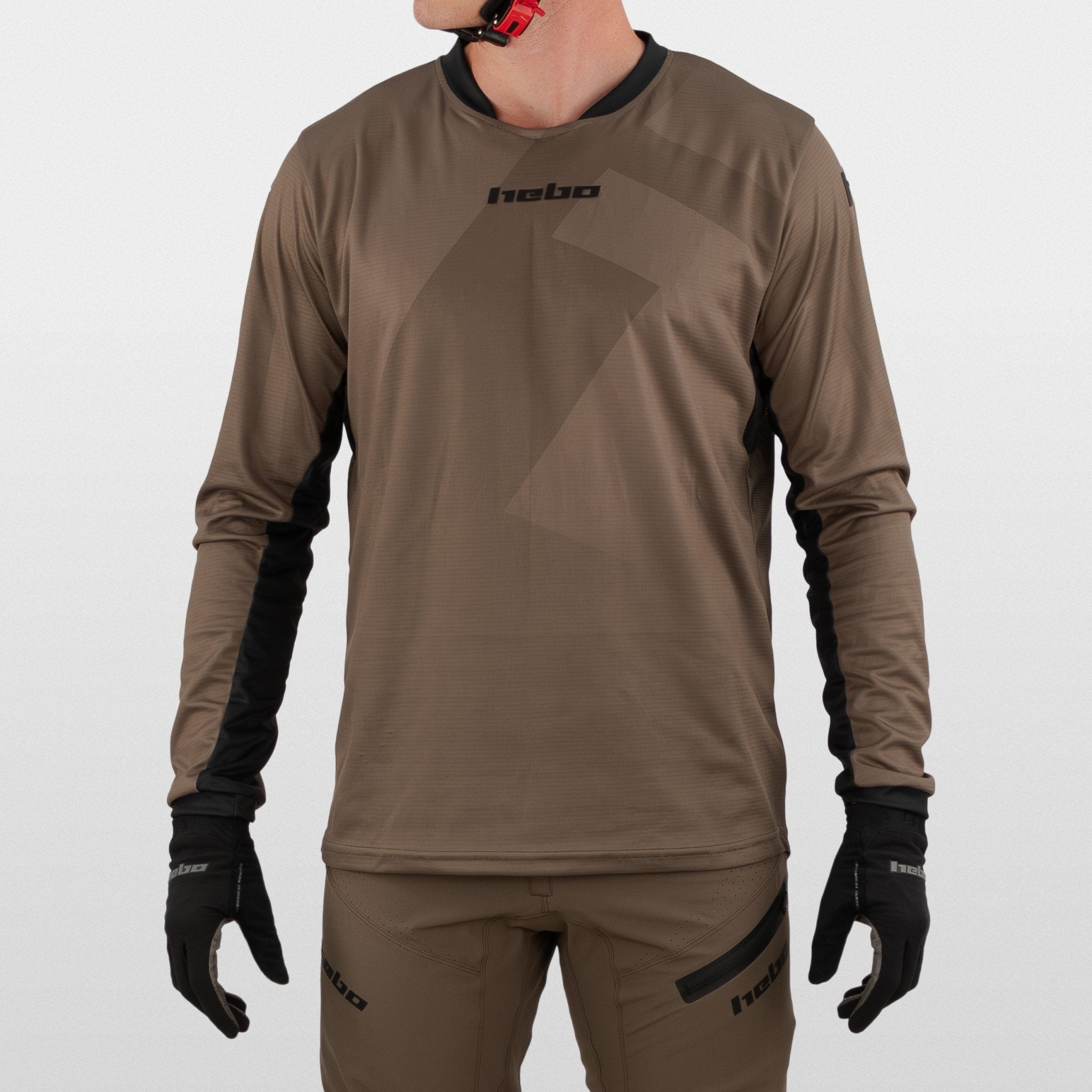 hebo-camiseta-trial-tech-marr-n-manga-corta-transpirable image 3