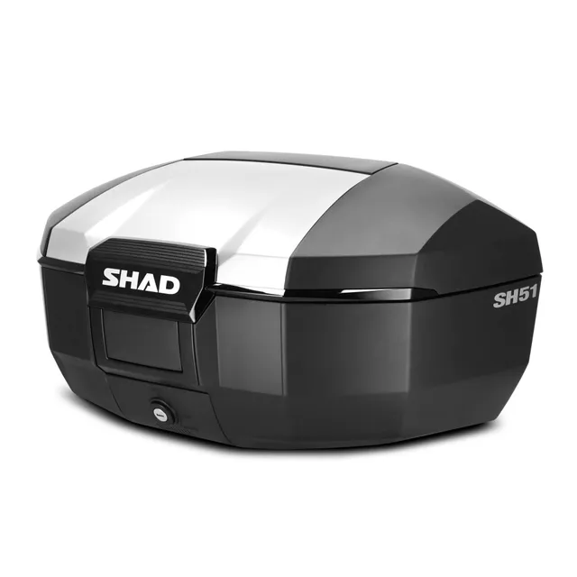 top-case-shad-sh51-aluminio-51l-capacidad-2-cascos-modulares-con-malla-organizad image 1
