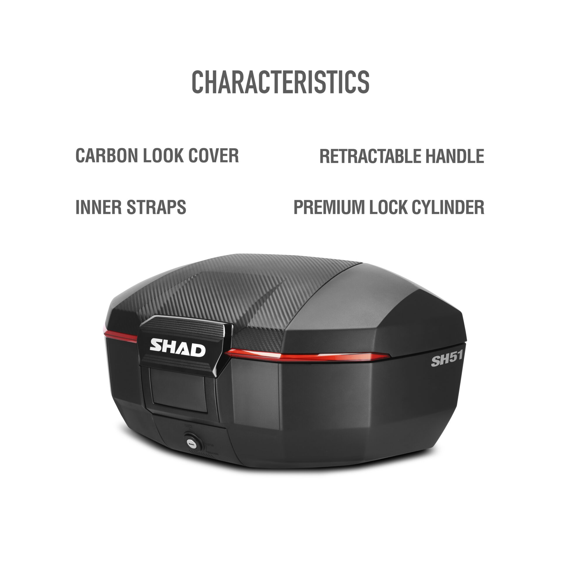 shad-sh51-carbono-top-case-de-51-l-para-2-cascos-modulares image 5