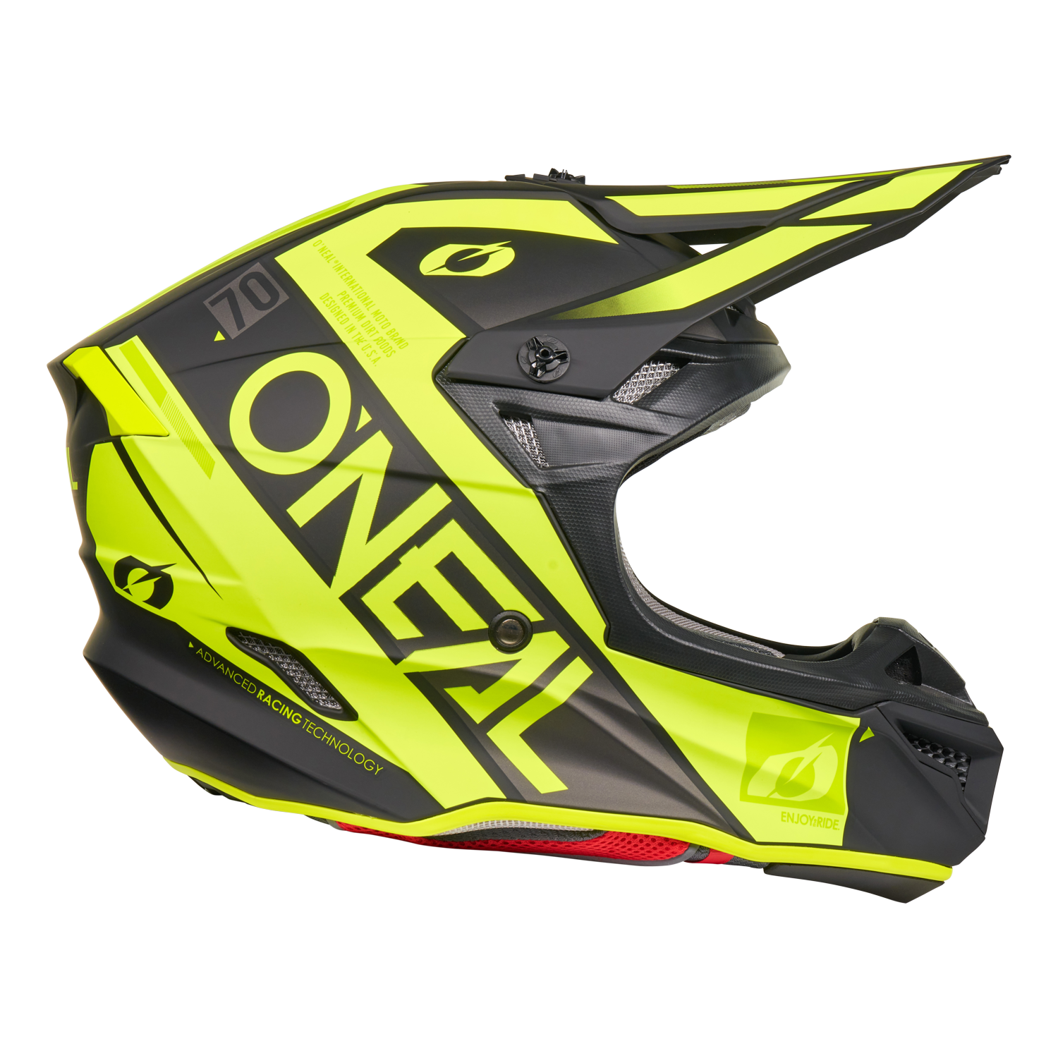 o-neal-5-srs-factor-casco-moto-neon image 5