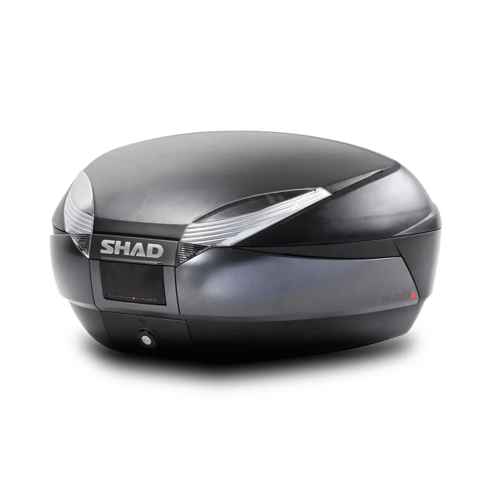 shad-top-case-sh48-gris-oscuro-48l-2-cascos-premium-smart-lock image 1