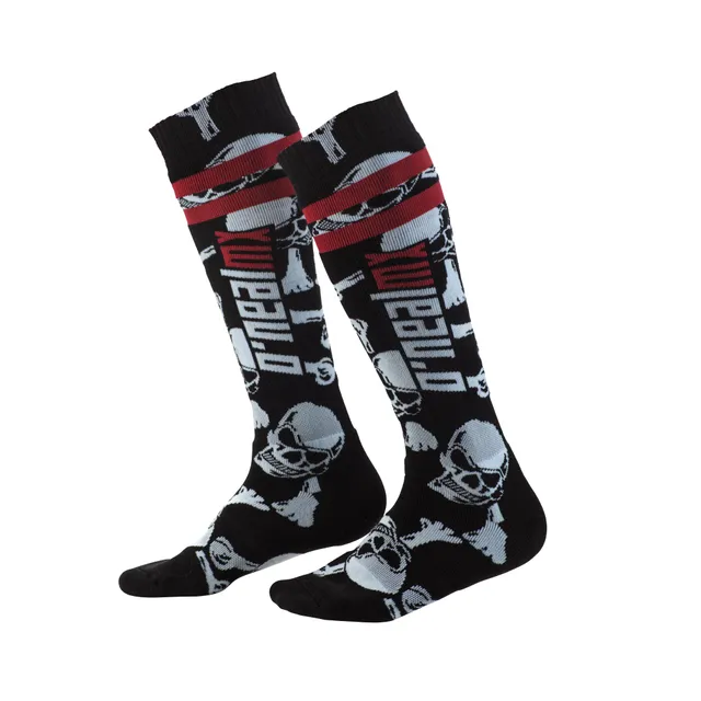 o-neal-pro-mx-crossbones-sox-calcetines-altos-de-moto-con-refuerzo-en-tal-n image 1