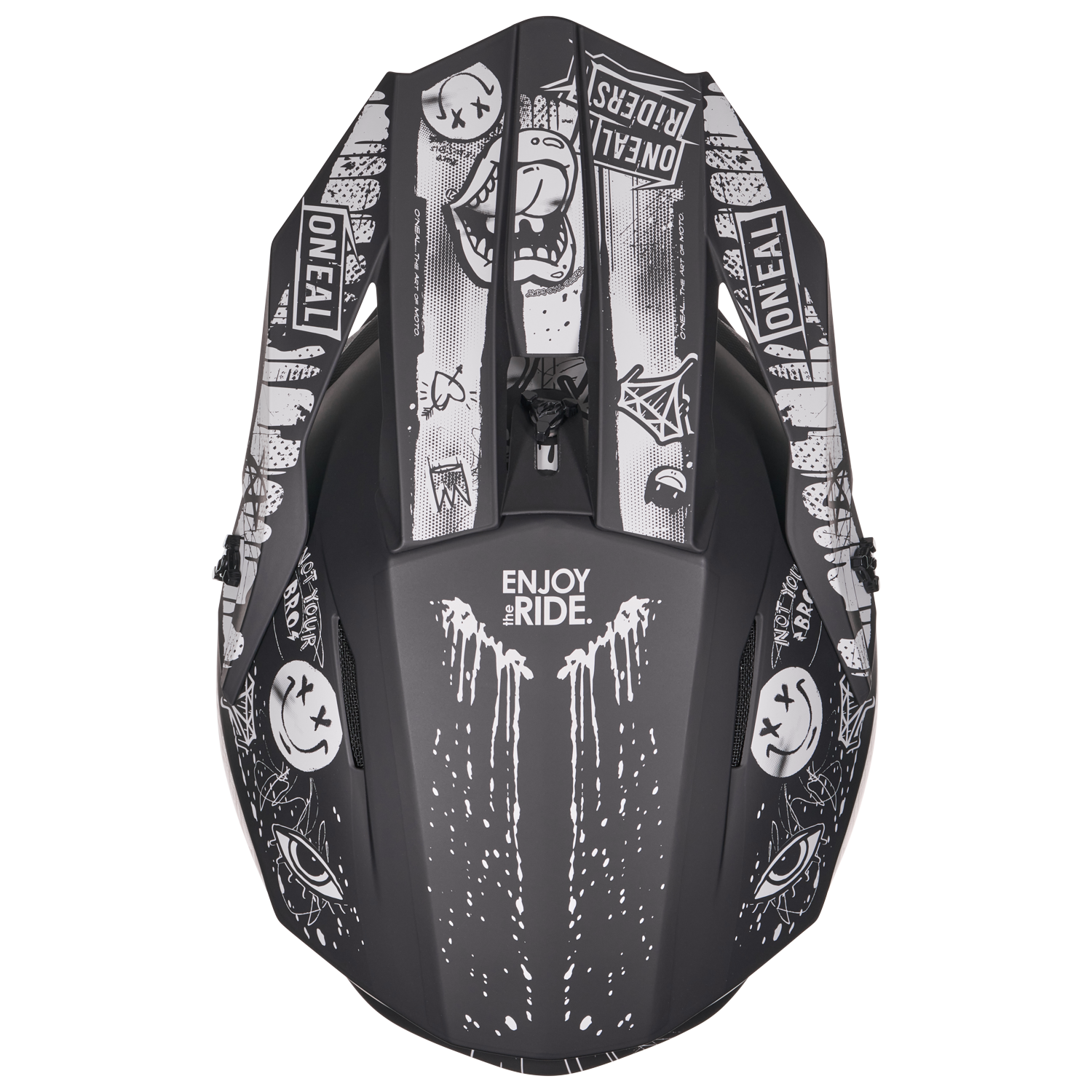 casco-o-neal-4-srs-rancid-gris-negro-casco-de-moto-ligero-con-visera-ajustable-y image 5