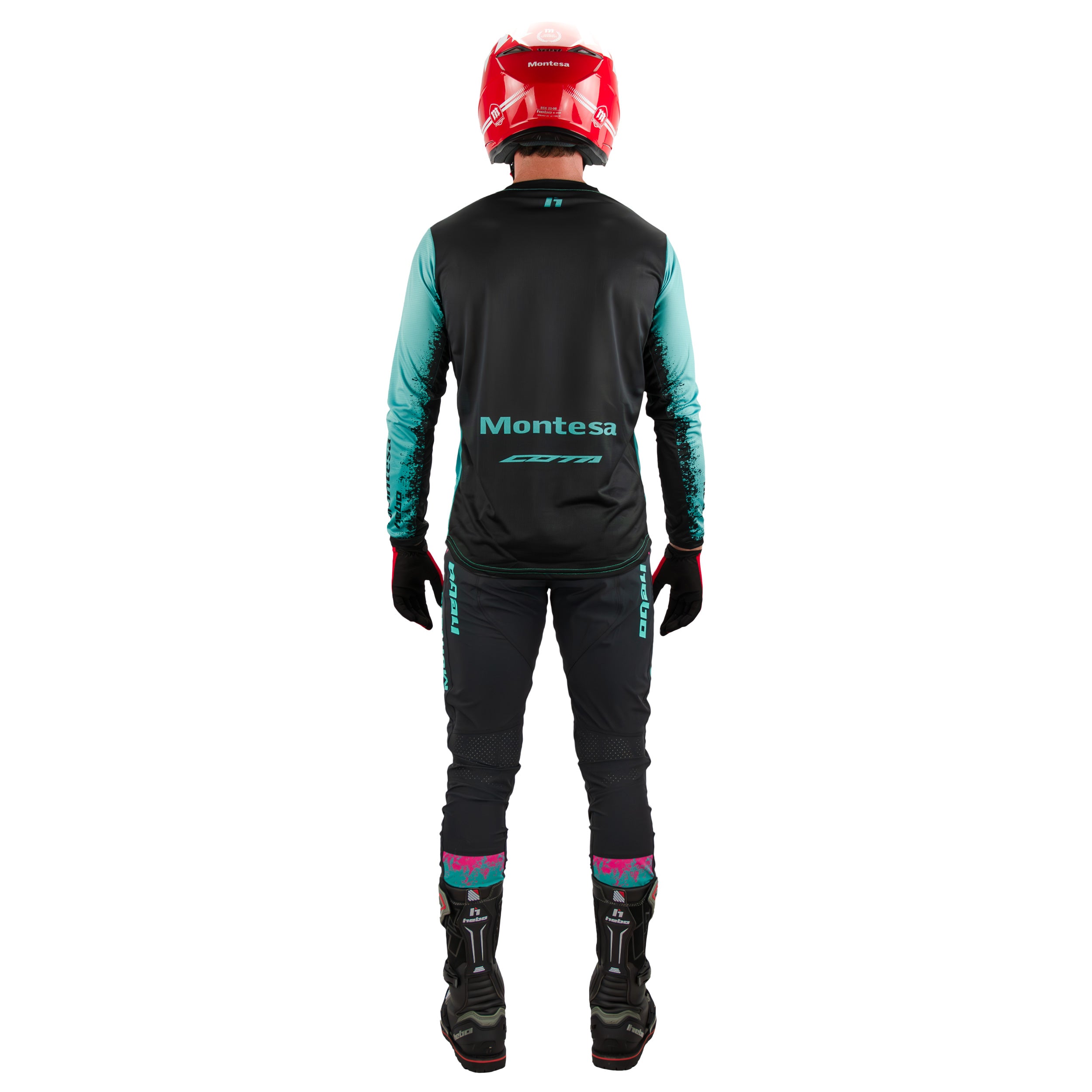 hebo-pantal-n-tech-montesa-classic-turquesa-pantal-n-oficial-de-trial-poli-ster- image 6