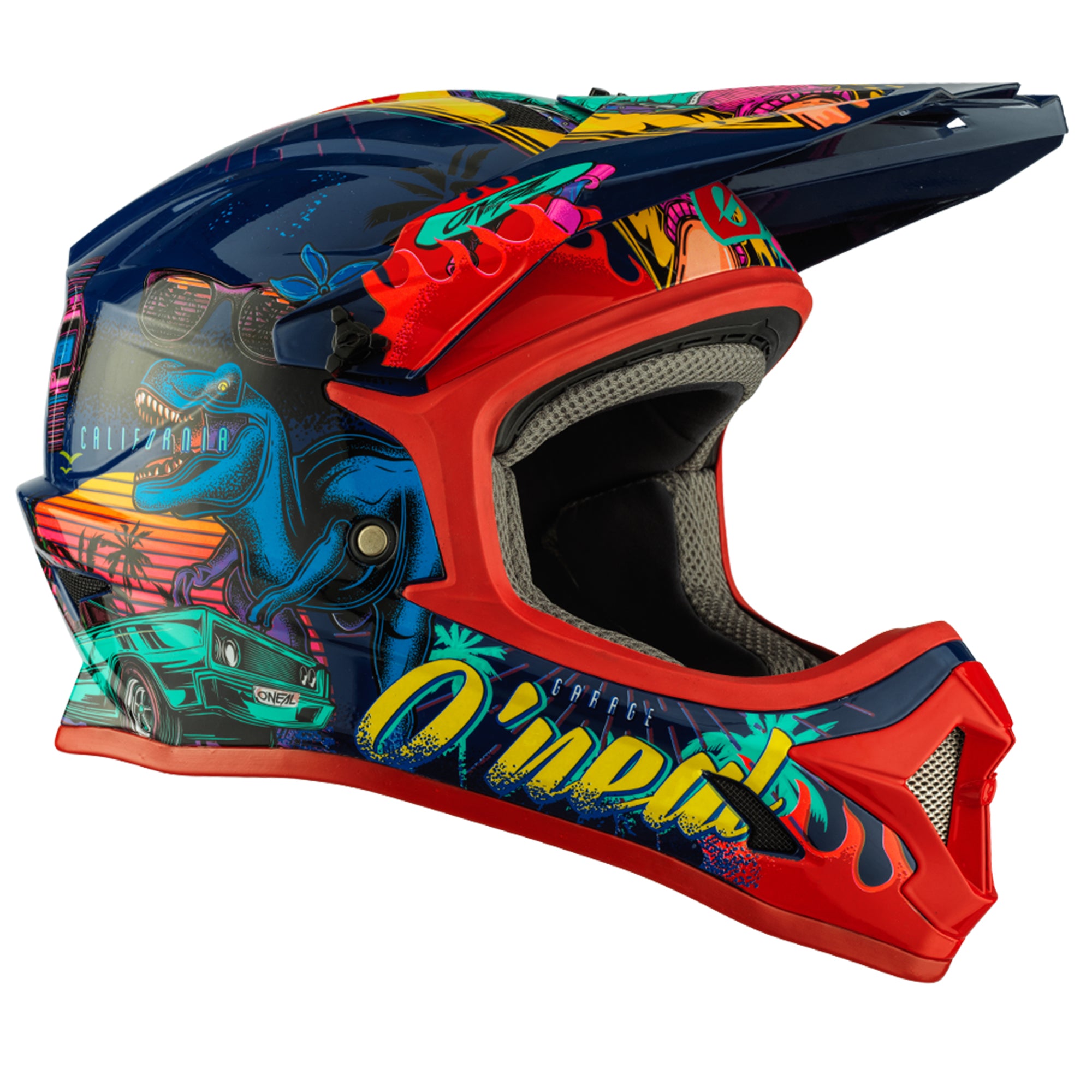 o-neal-youth-1-srs-rex-casco-de-moto-juvenil-multicolor image 2
