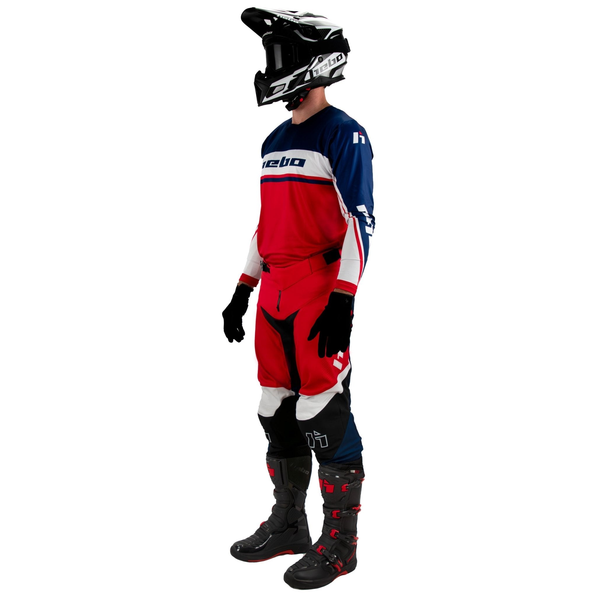 hebo-camiseta-enduro-mx-scratch-fit-roja-100-poli-ster-corte-slim-transpirable-r image 4