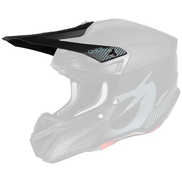 o-neal-replacement-5-srs-blackout-visor-visera-de-repuesto-negra-para-casco-5-sr image 1