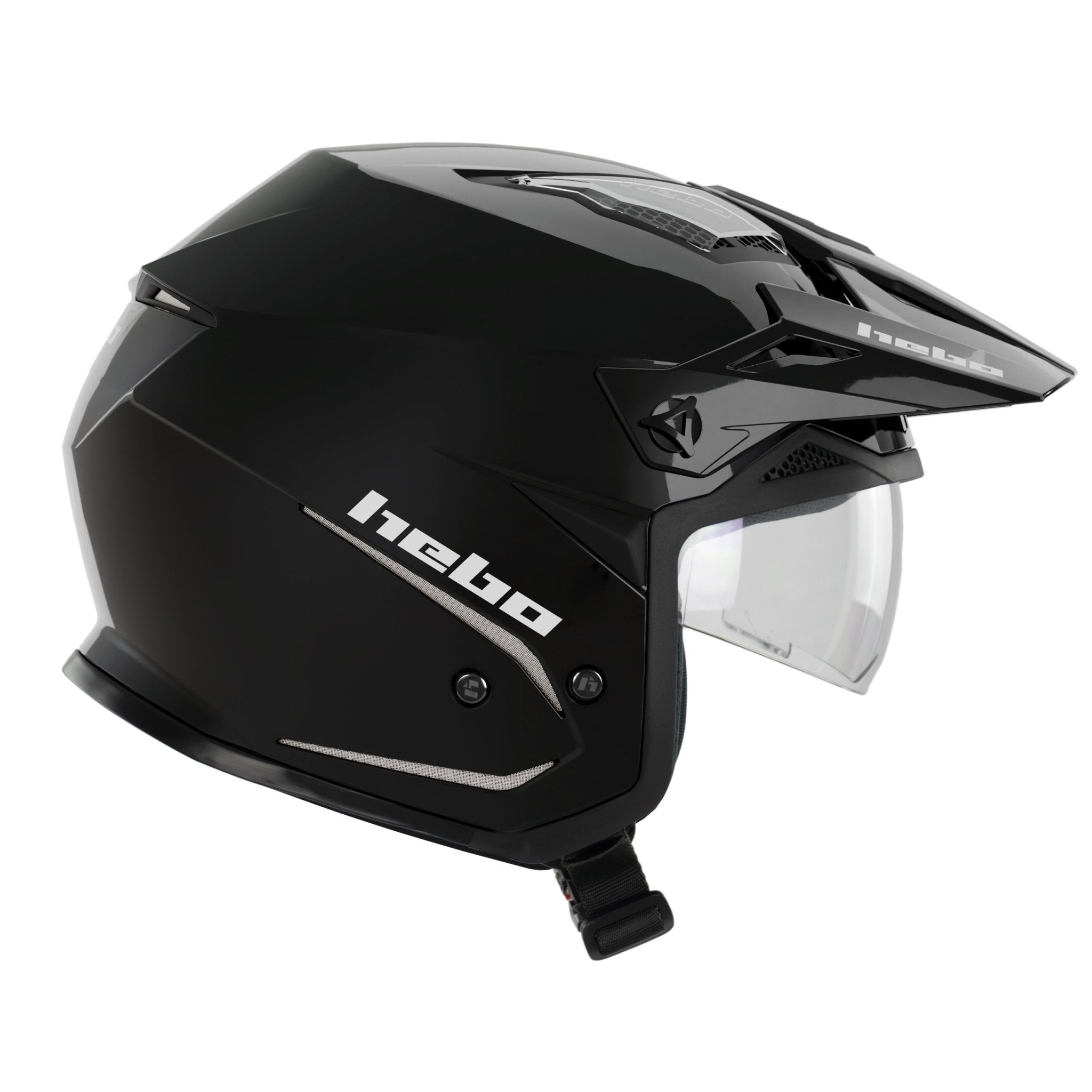 hebo-casco-zone-5-monocolor-negro-brillo image 1