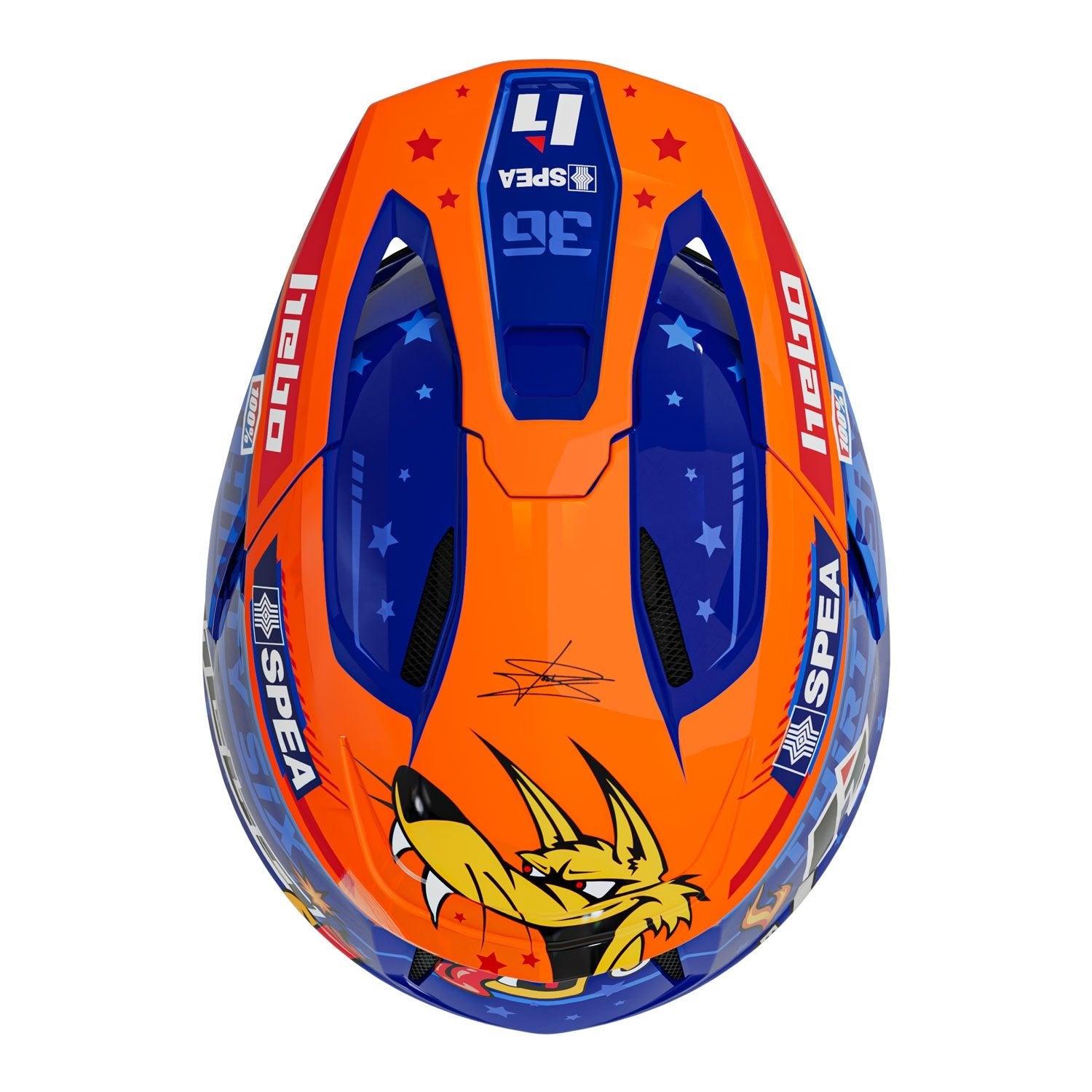 hebo-casco-zone-pro-toni-bou-36-casco-de-trial-de-fibra-de-vidrio-1050-g image 3