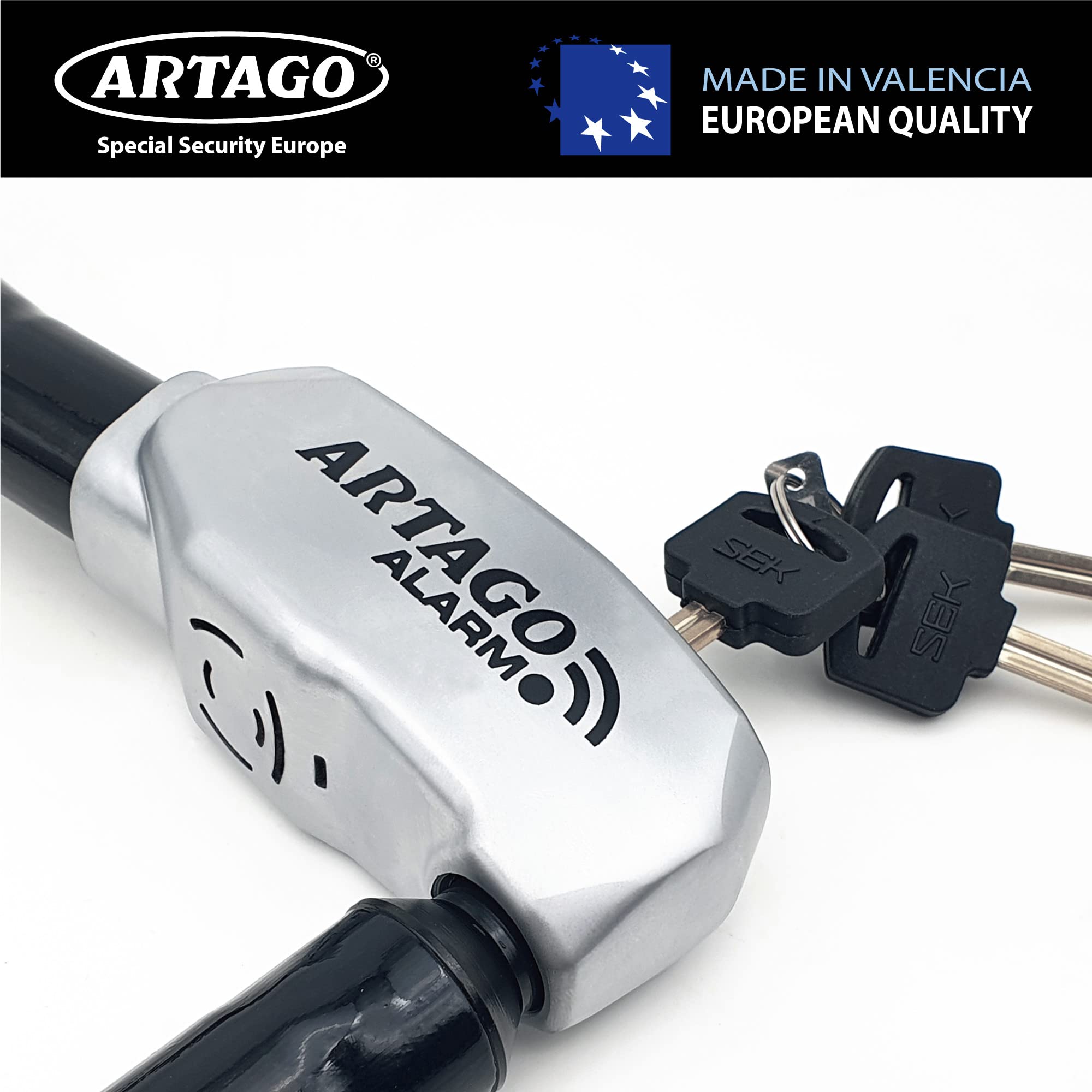 artago-art6100-candado-pit-n-moto-con-alarma-120db-cable-acero-articulado-blinda image 6