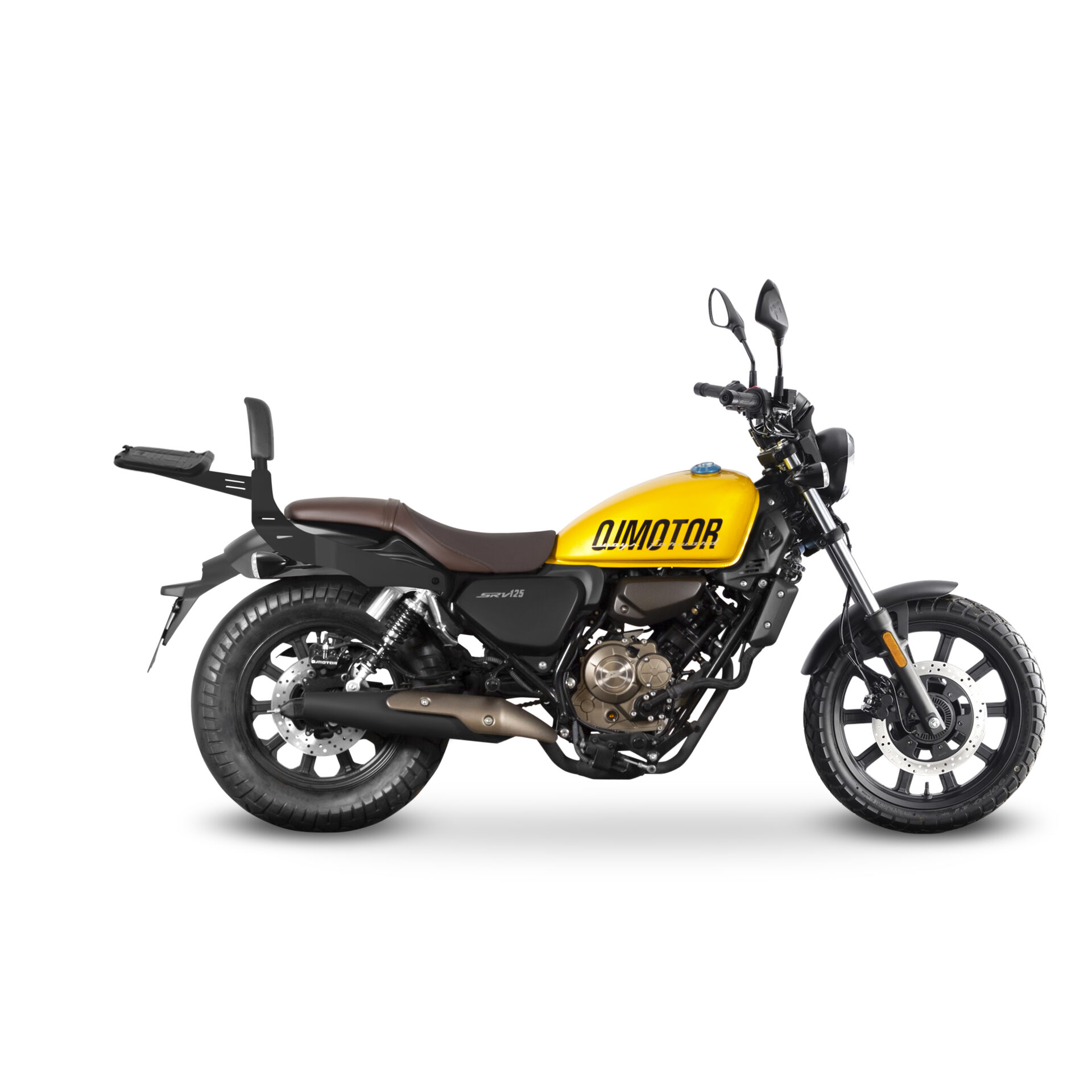 shad-sissybar-para-qj-motor-srv-125-respaldo-y-porta-paquetes image 2