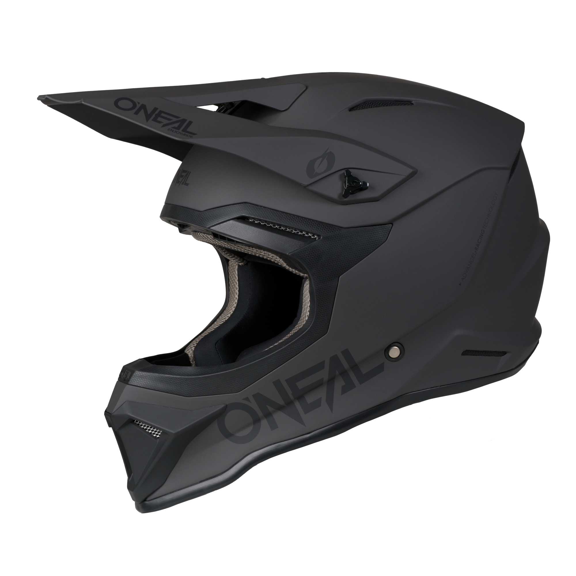 o-neal-4srs-casco-de-moto-gris-s-lido-negro-talla-l image 1