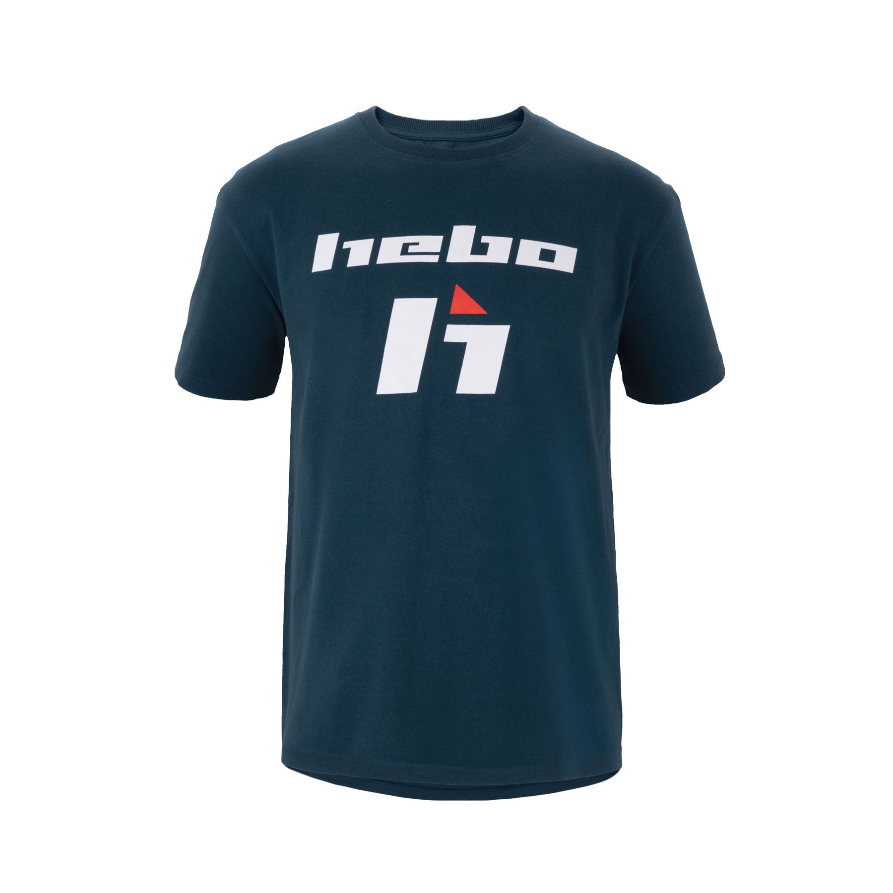 camiseta-hebo-azul-manga-corta-100-algod-n-logo-pecho image 1