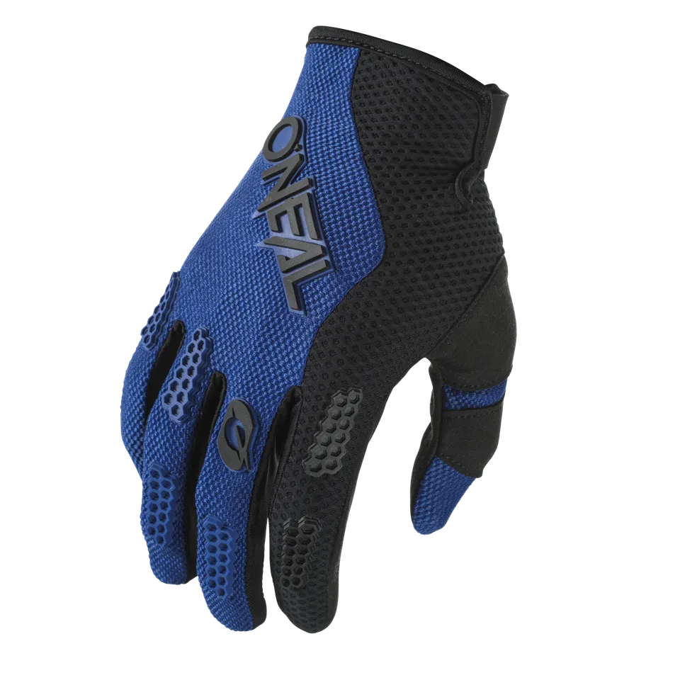 guantes-o-neal-youth-element-racewear-negro-azul-talla-insertar-talla-con-malla- image 1