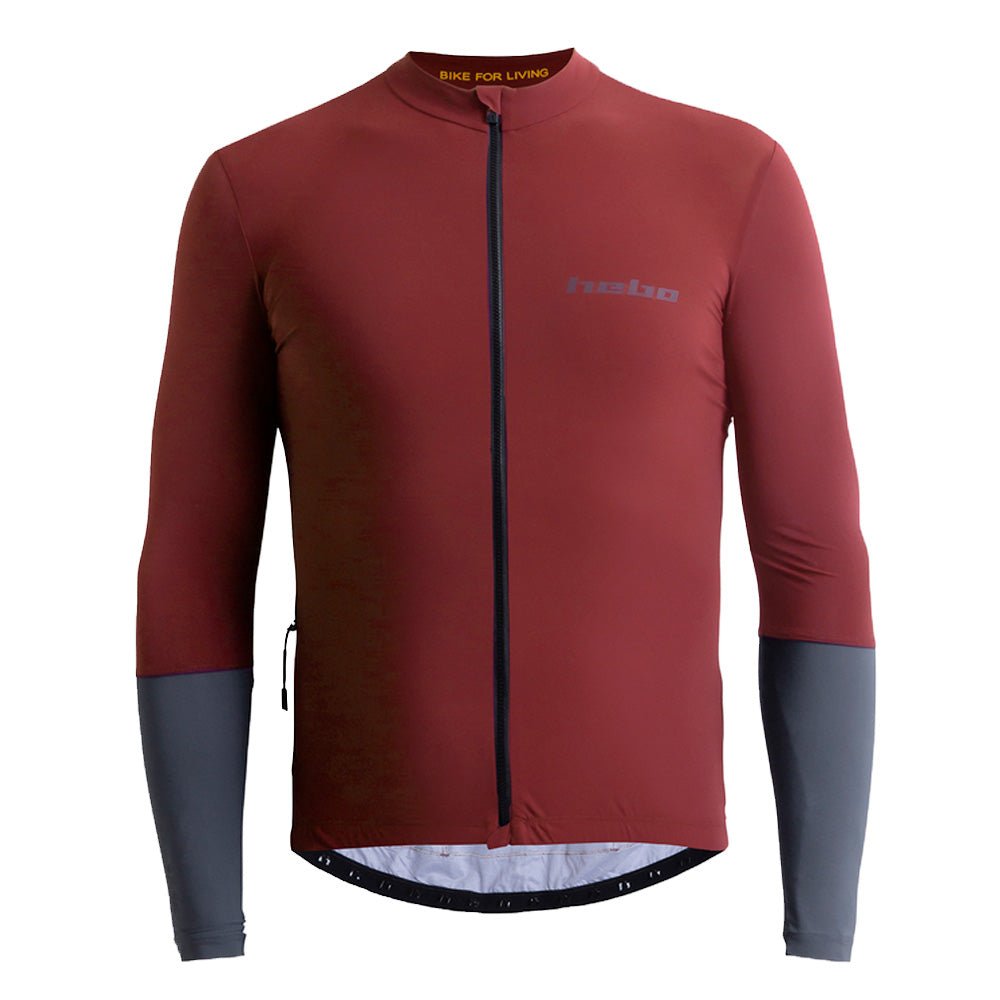hebo-maillot-volts-l-s-manga-larga-transpirable-bolsillos-traseros image 5
