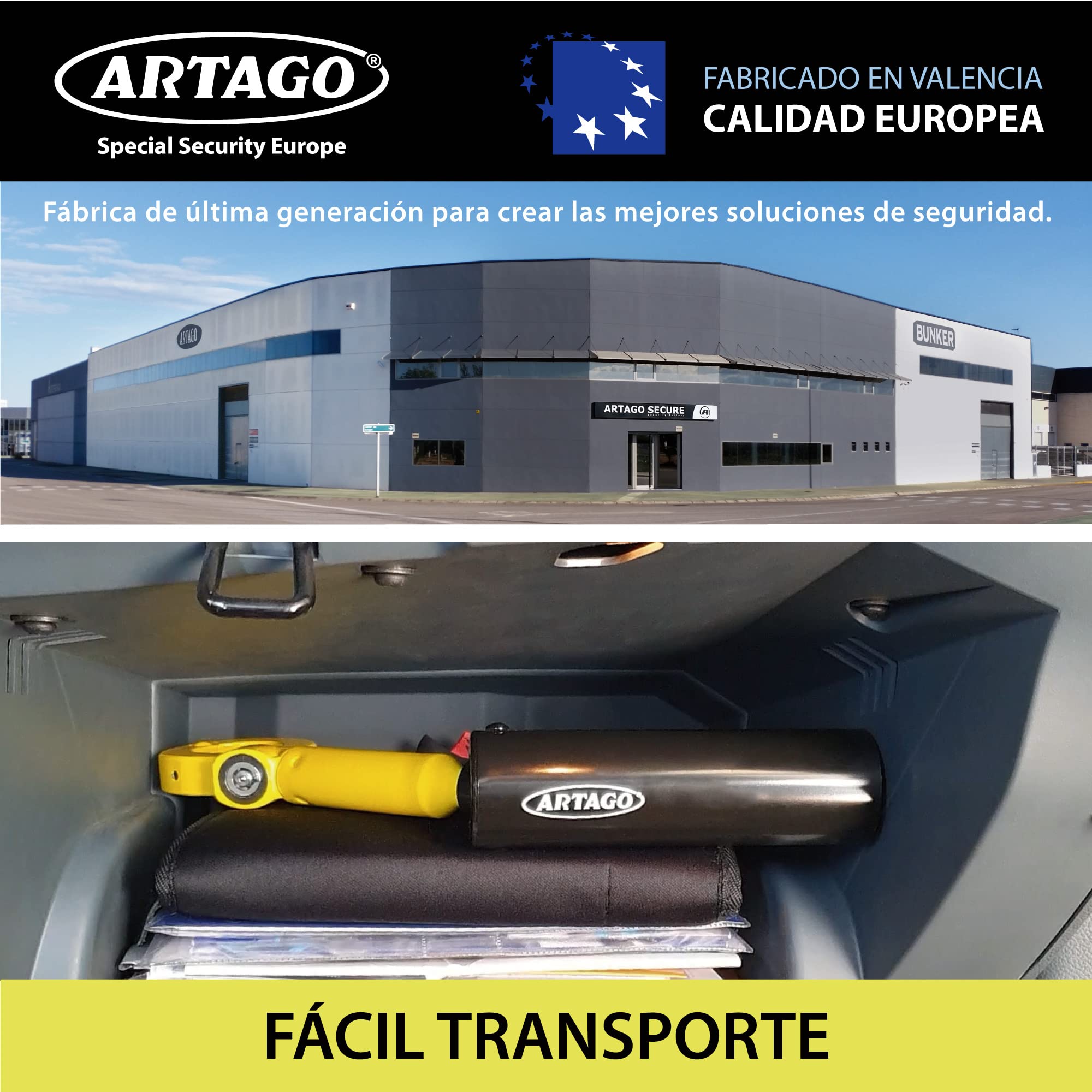artago-862a-b-antirrobo-coche-freno-de-mano-ajuste-rosca-patentado-bloqueo-palan image 4