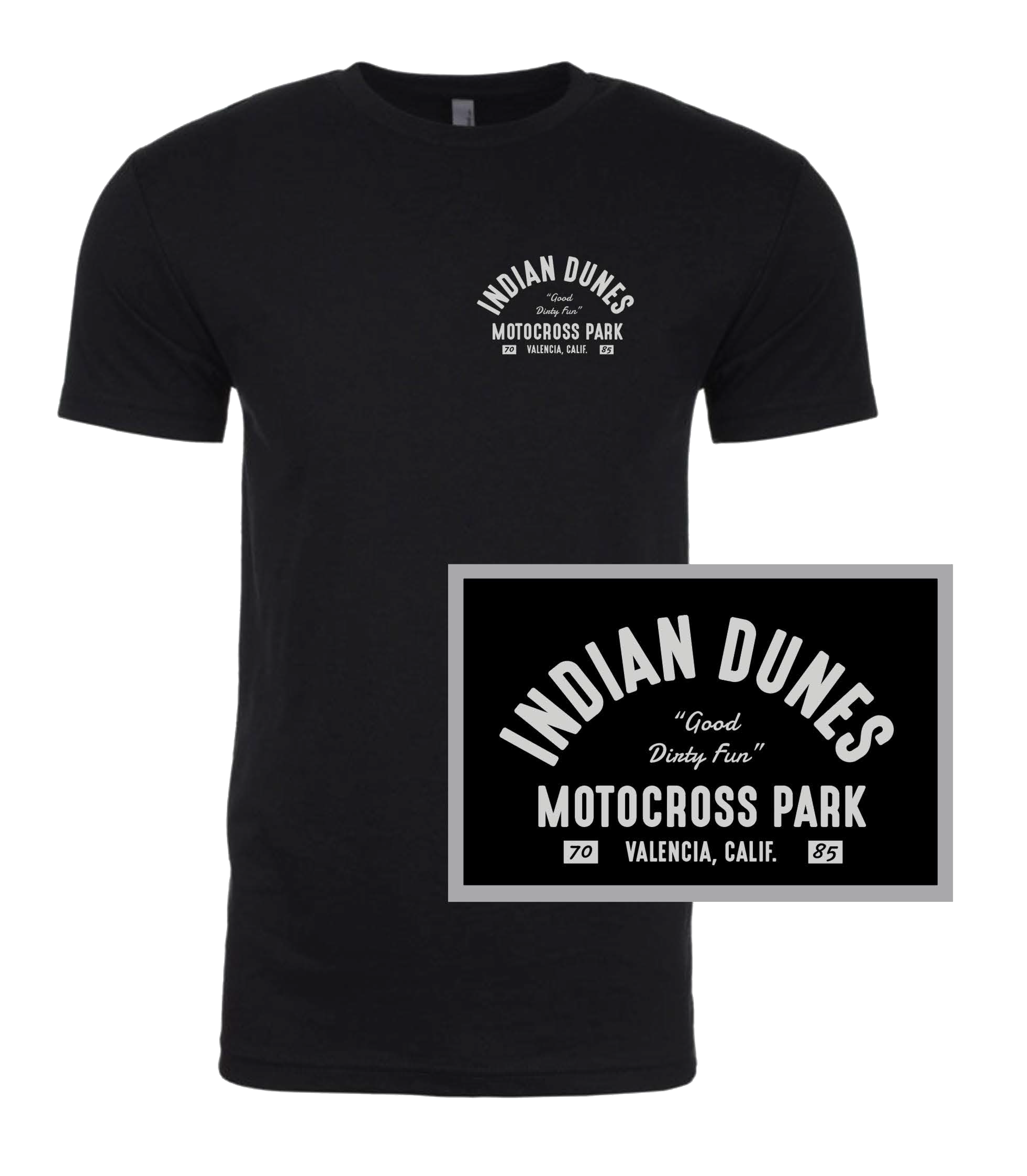 o-neal-indian-dunes-valencia-camiseta-negra image 1