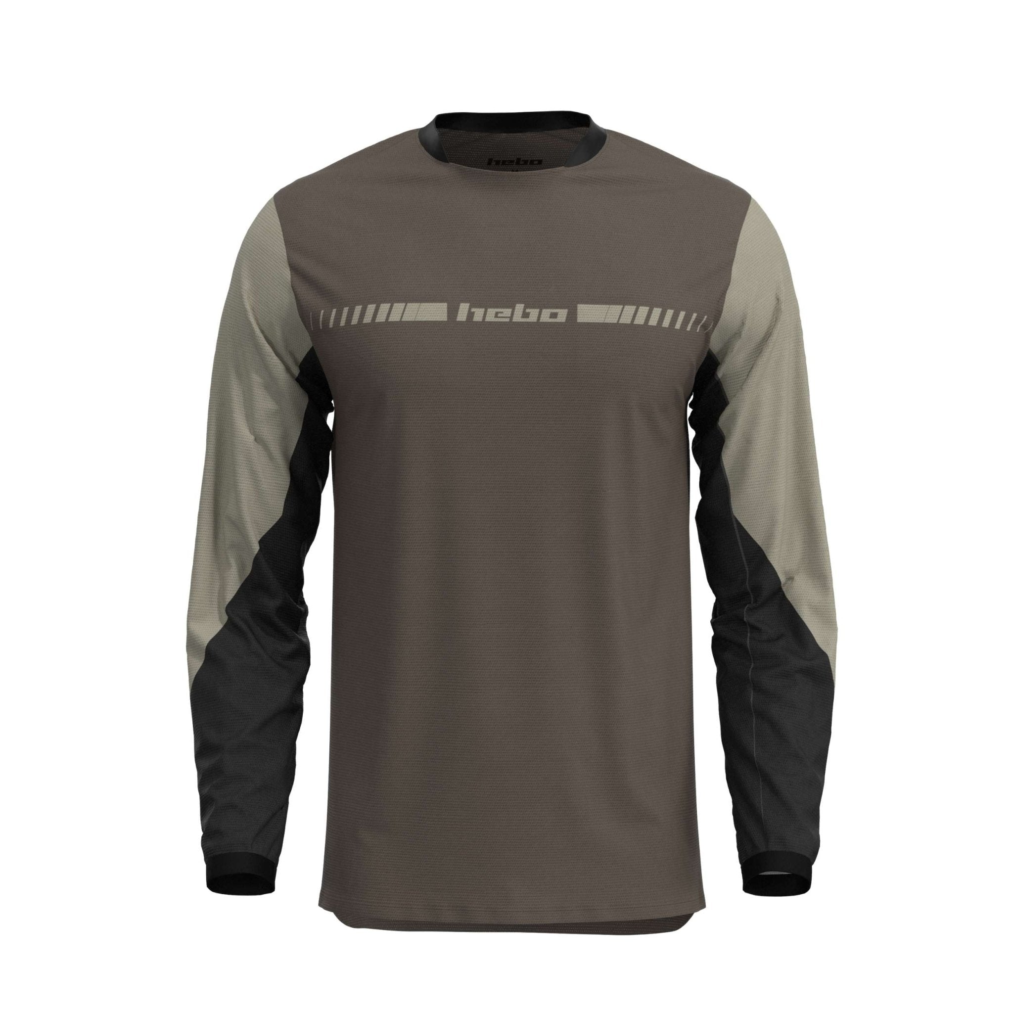 hebo-camiseta-tech-marr-n-camiseta-t-cnica-de-manga-corta-para-moto image 1