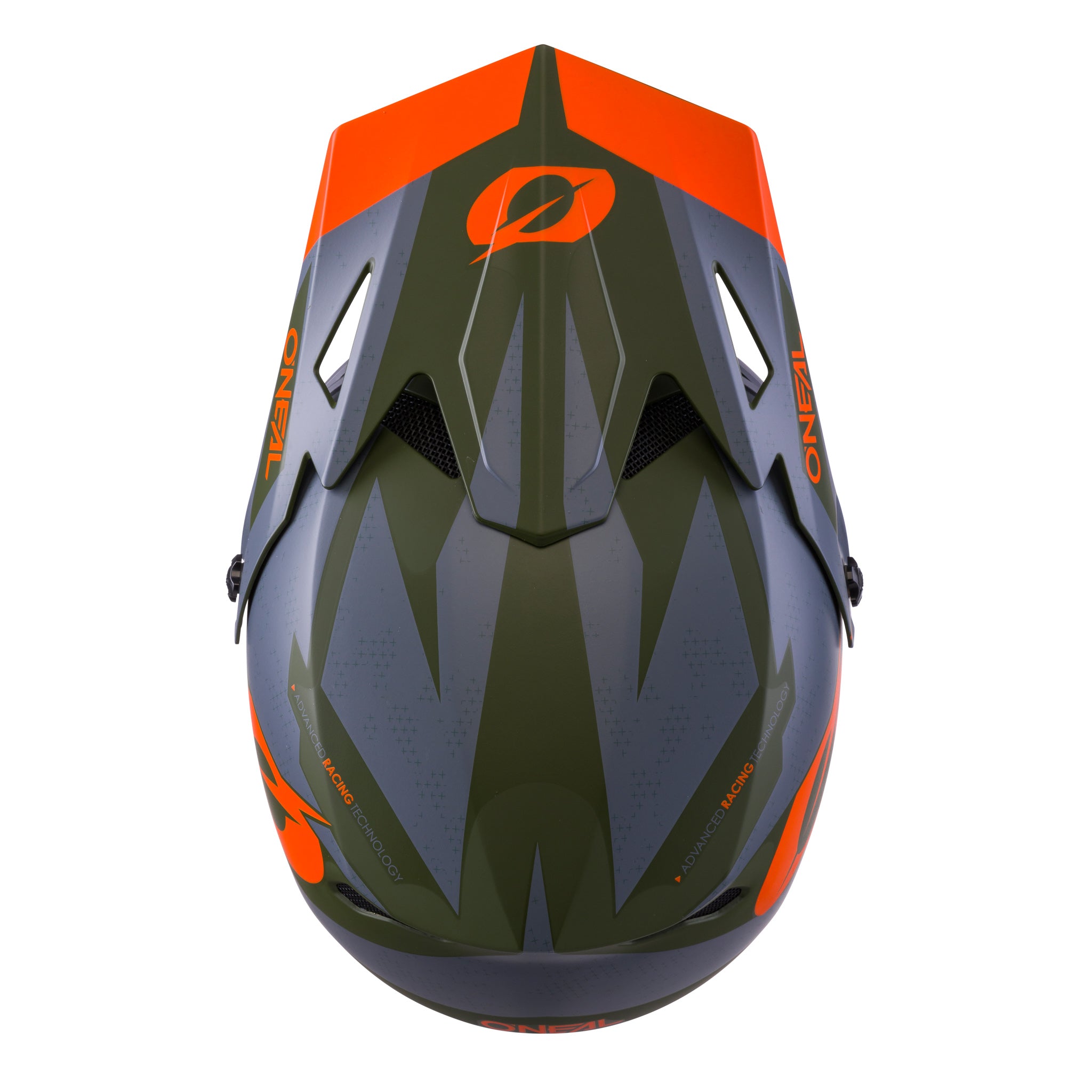 o-neal-sonus-deft-casco-mtb-gris-oliva-naranja image 3