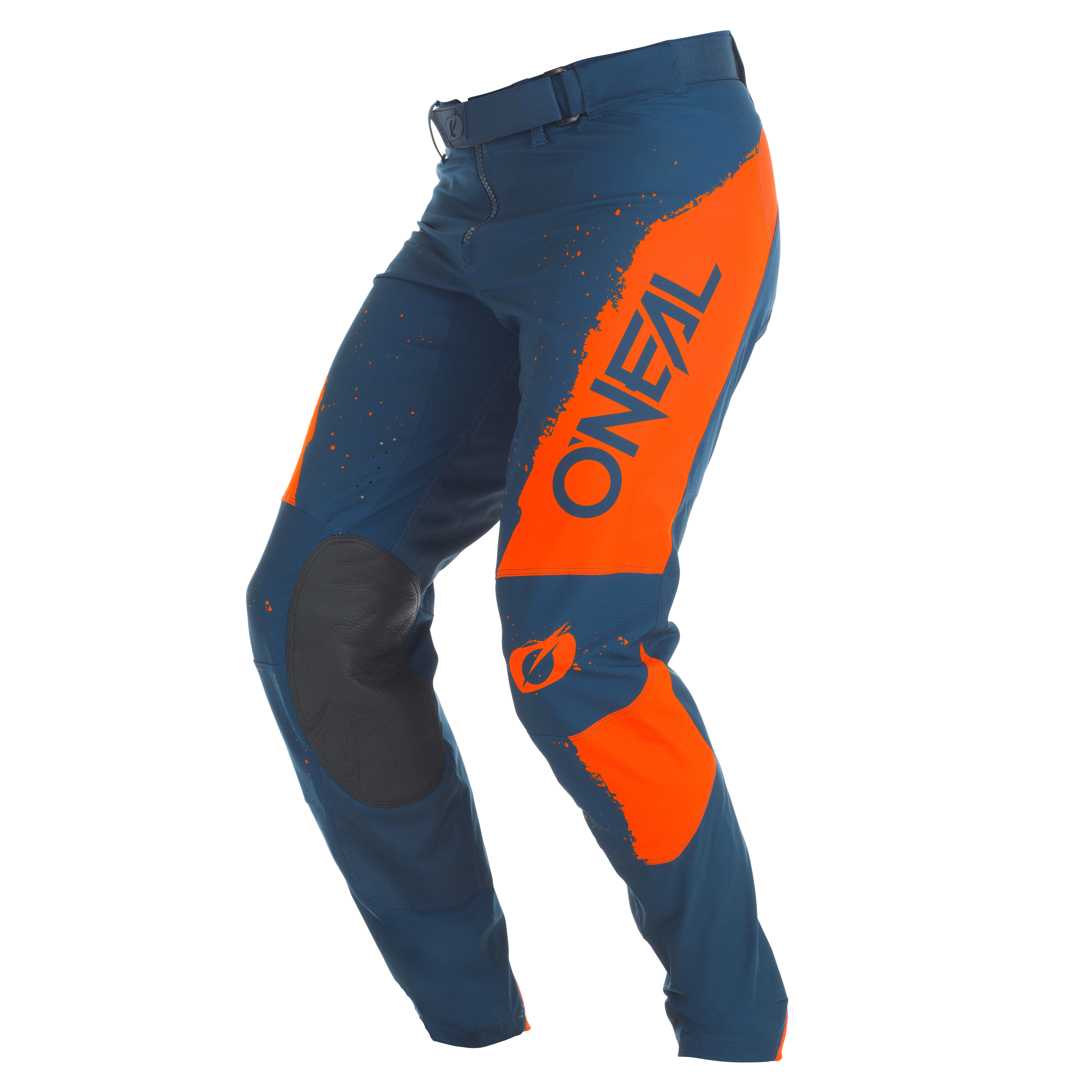 o-neal-mayhem-paint-pantalones-de-moto-navy-naranja image 1