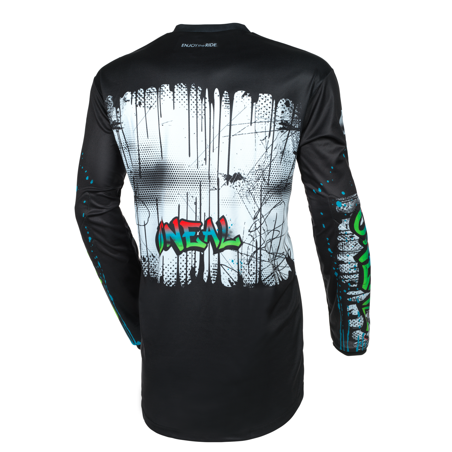 camiseta-o-neal-youth-element-rancid-negro-blanco image 2