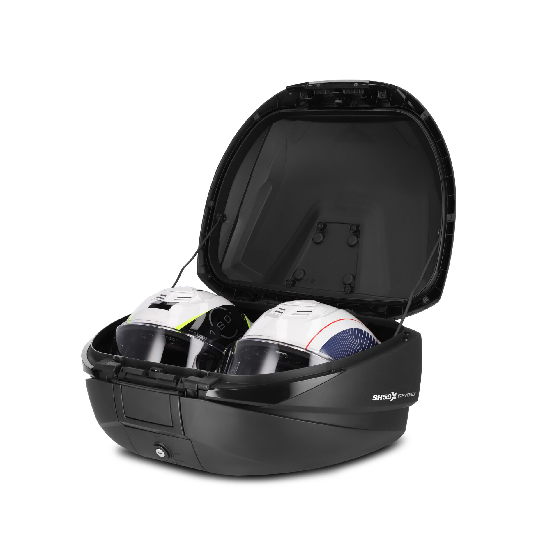 shad-top-case-expandible-sh59x-de-aluminio-capacidad-2-cascos-trail-3-posiciones image 6