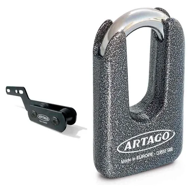 artago-69t3-pack-candado-antirrobo-disco-alta-seguridad-soporte-para-kawasaki-z9 image 1