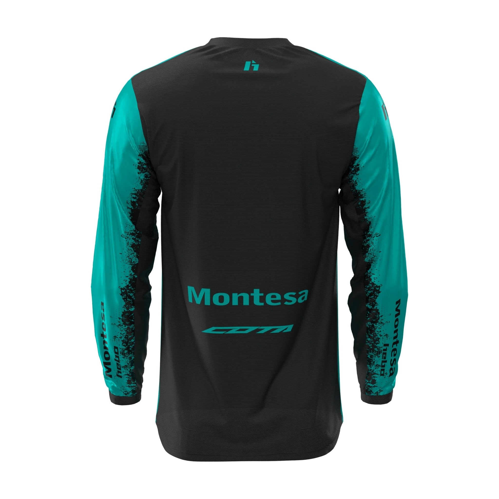 hebo-camiseta-montesa-tech-classic-turquesa image 2