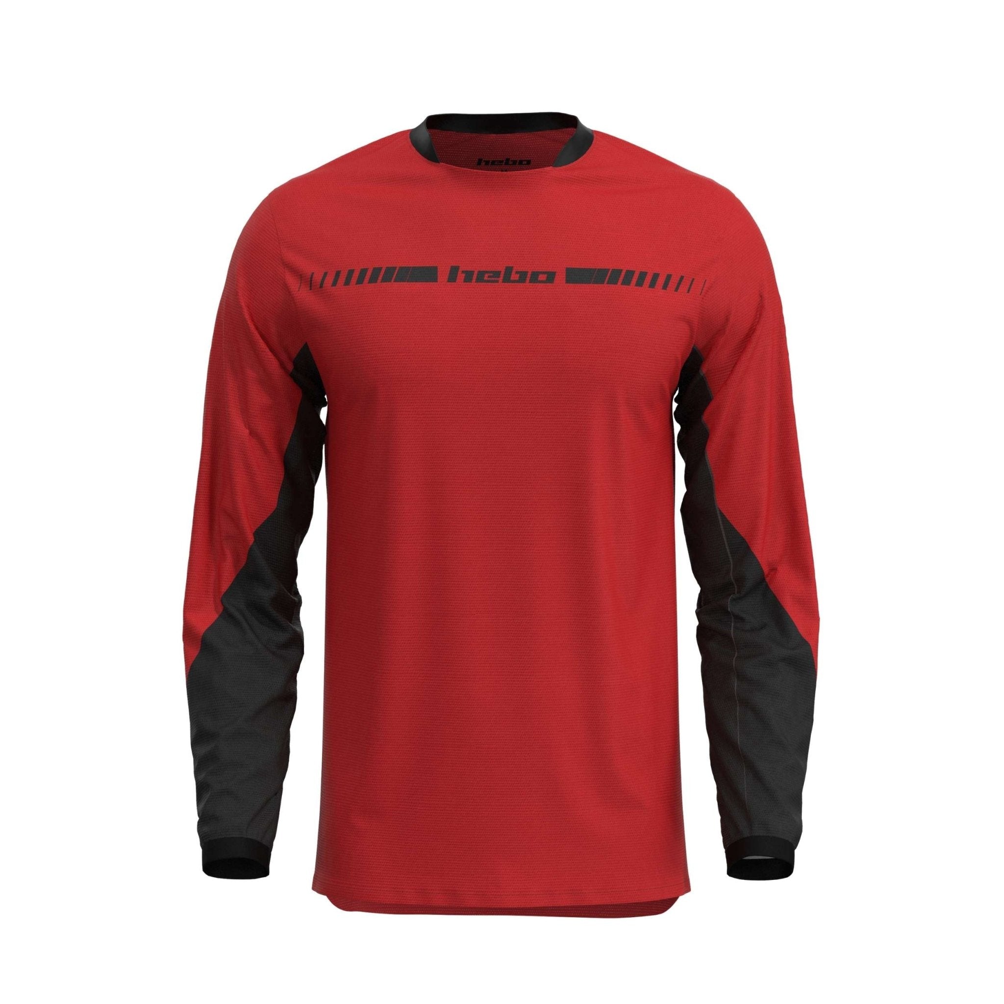 hebo-camiseta-tech-roja-camiseta-t-cnica-de-moto-transpirable image 1