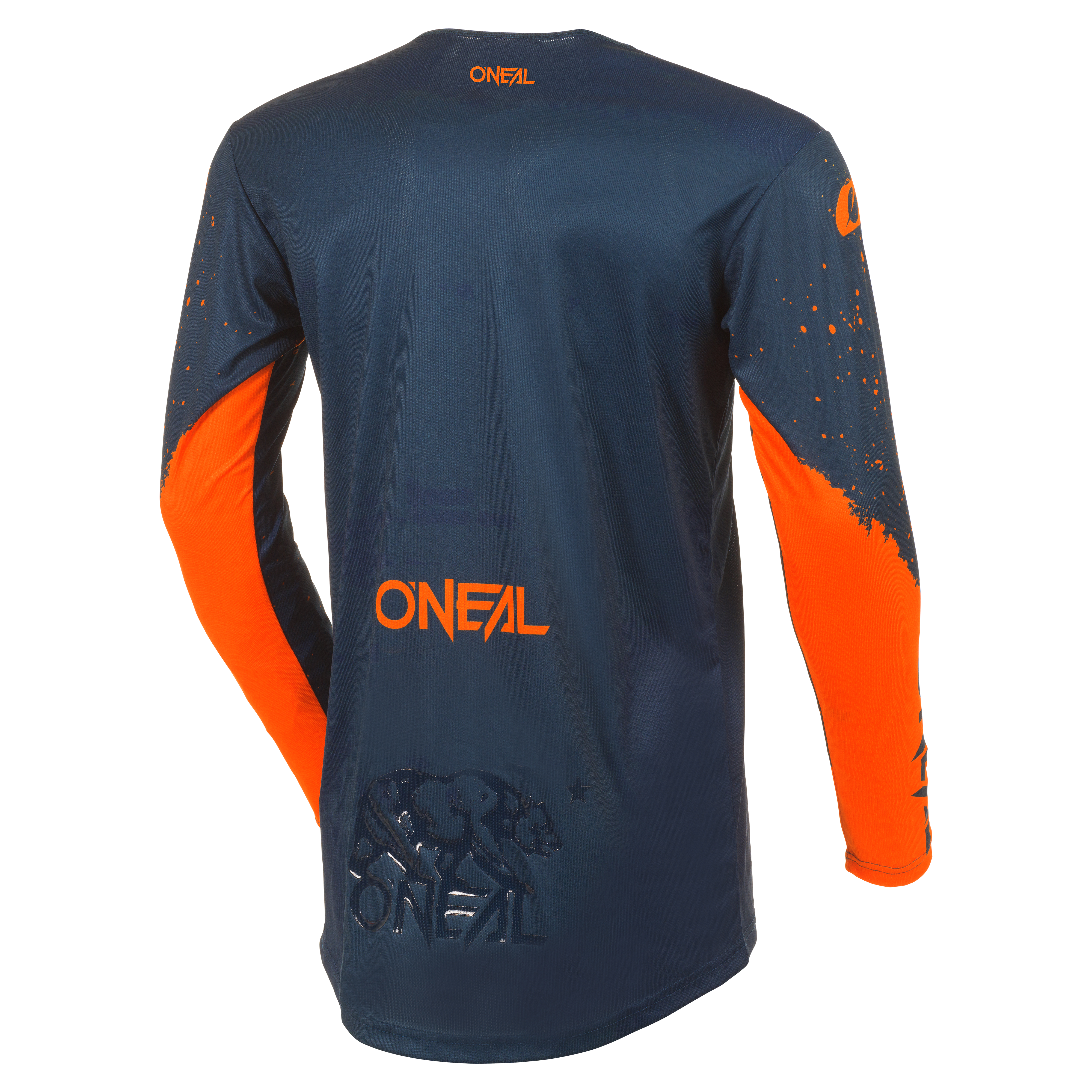 maillot-o-neal-mayhem-paint-azul-marino-naranja image 2