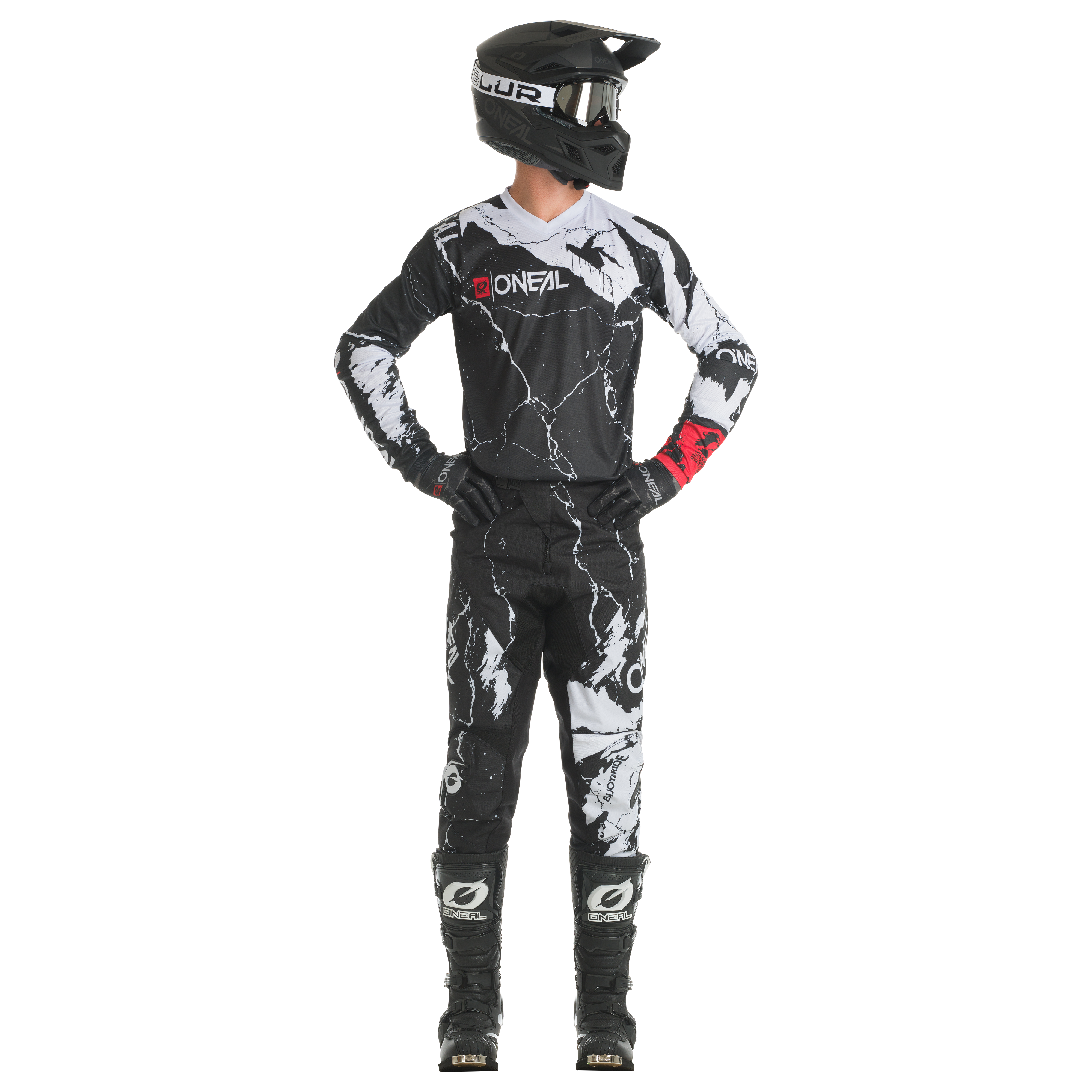 pantalones-o-neal-element-acid-negro-blanco image 3