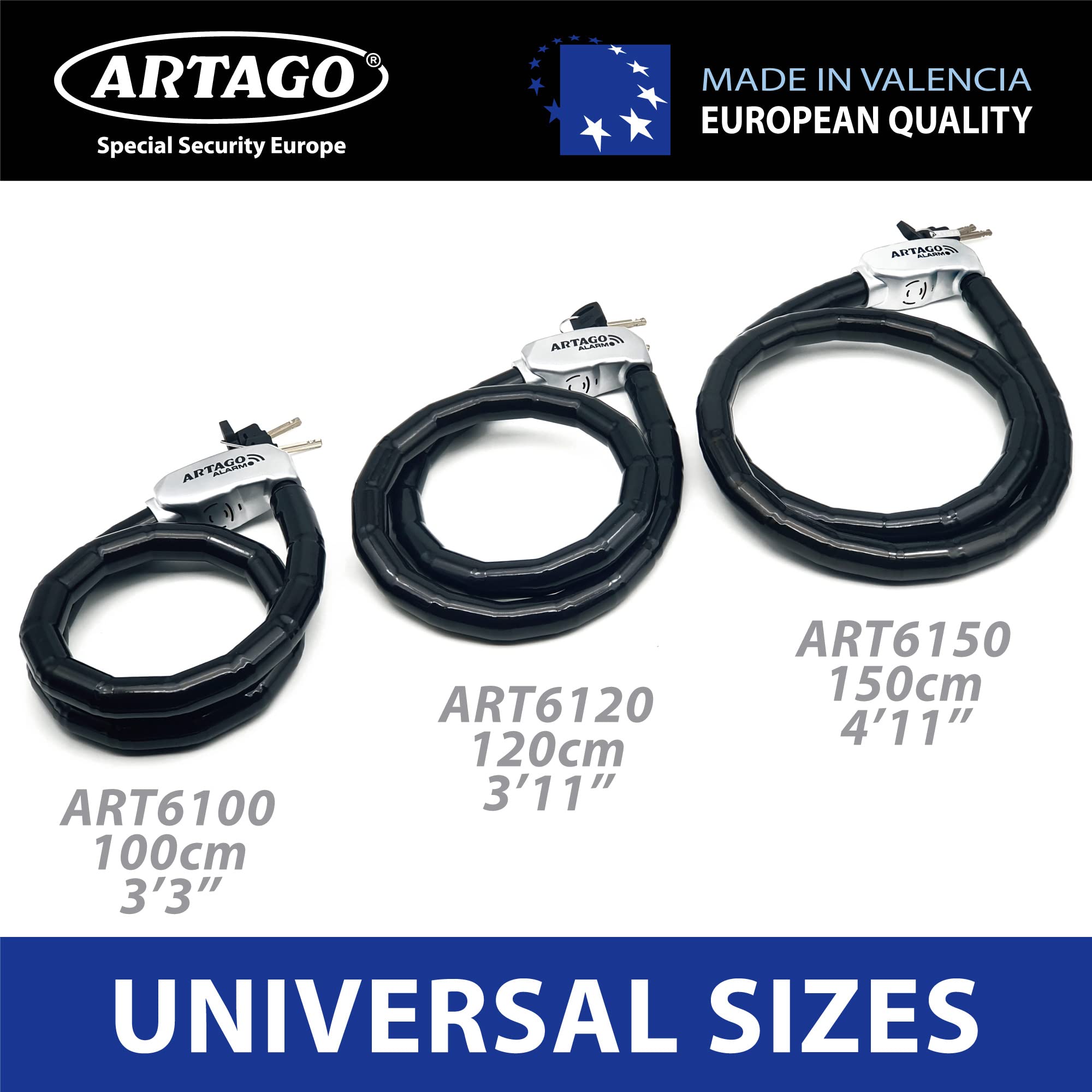 artago-art6100-candado-pit-n-moto-con-alarma-120db-cable-acero-articulado-blinda image 5