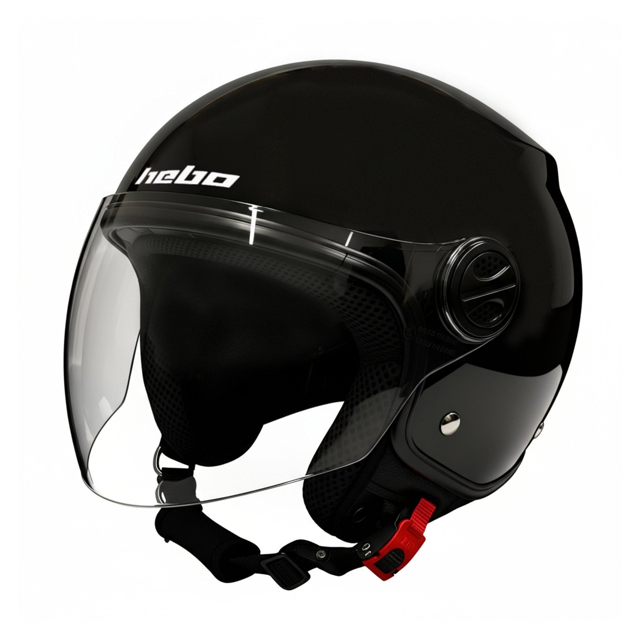 hebo-casco-of819-street-one-negro-casco-de-moto-ece-22-06-con-pantalla-desmontab image 2