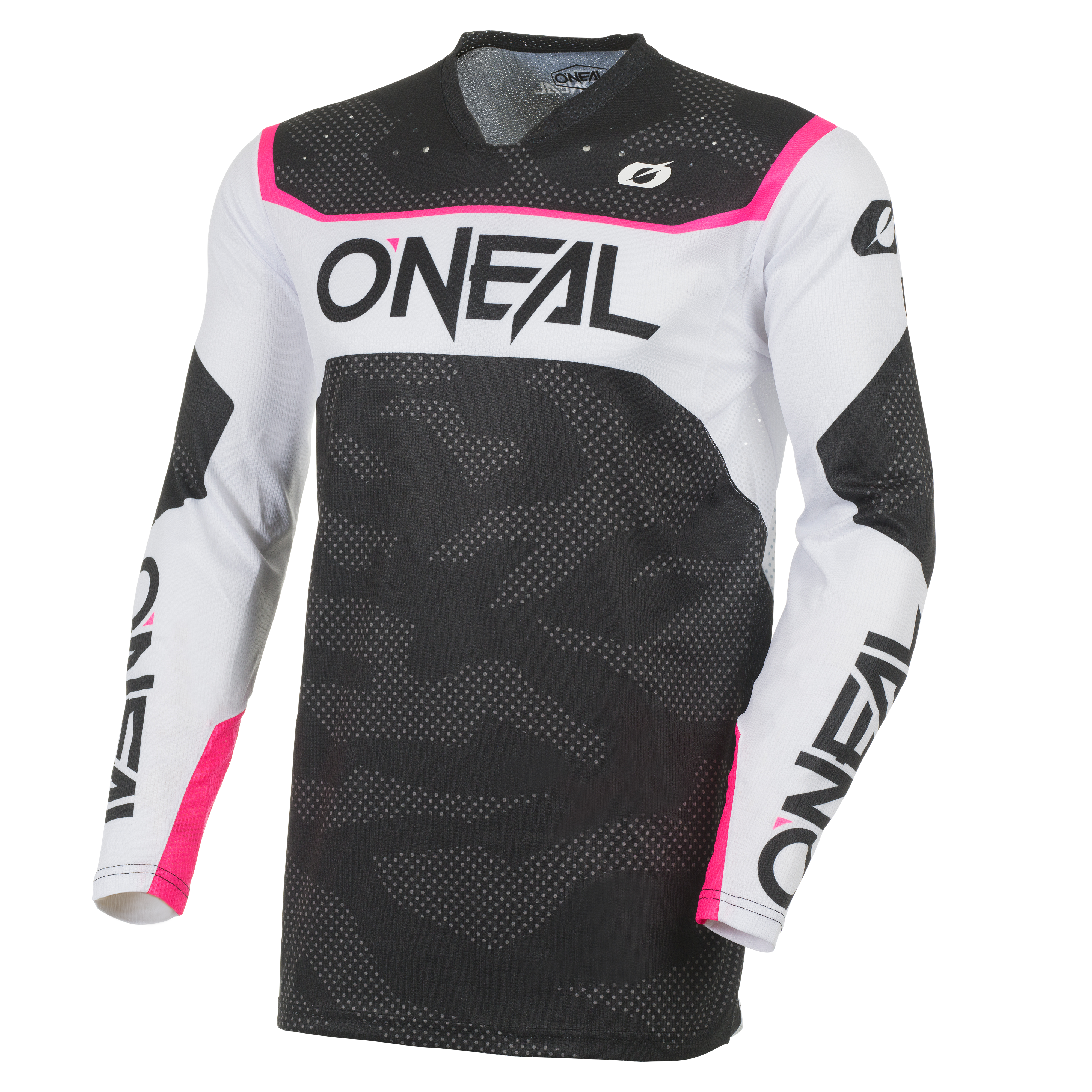 jersey-o-neal-hardwear-camo-black-white-pink-custom image 1
