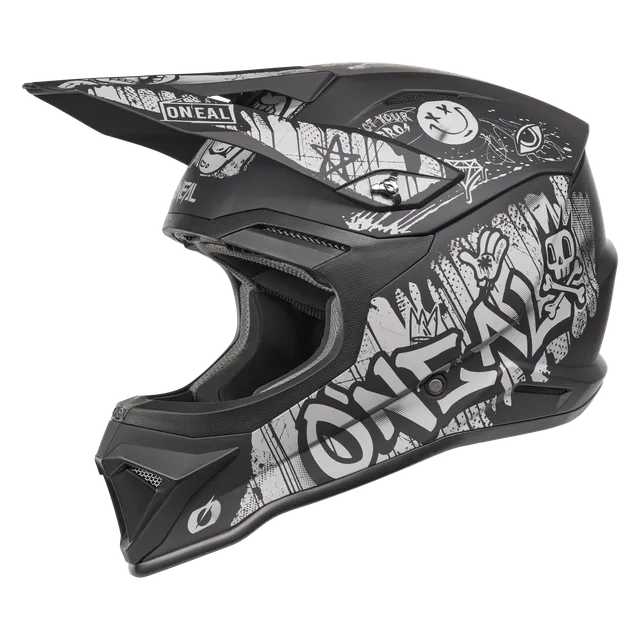 casco-o-neal-4-srs-rancid-gris-negro-casco-de-moto-ligero-con-visera-ajustable-y image 1