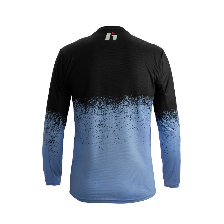hebo-camiseta-pro-trial-v-dripped-azul-manga-corta-transpirable-con-protecci-n-u image 2