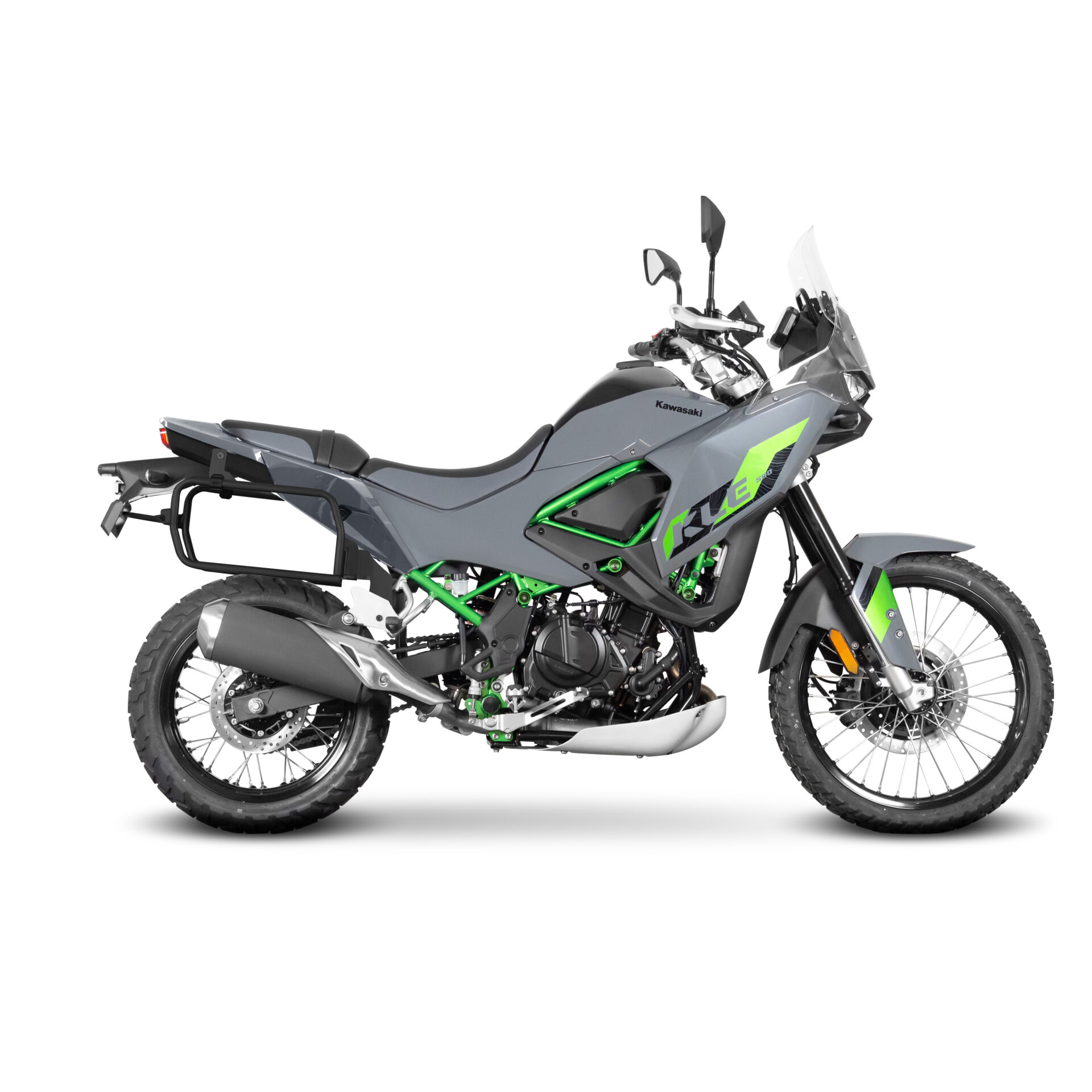 shad-4p-system-fijaci-n-lateral-para-kawasaki-kle-500-soporte-de-maletas-lateral image 5