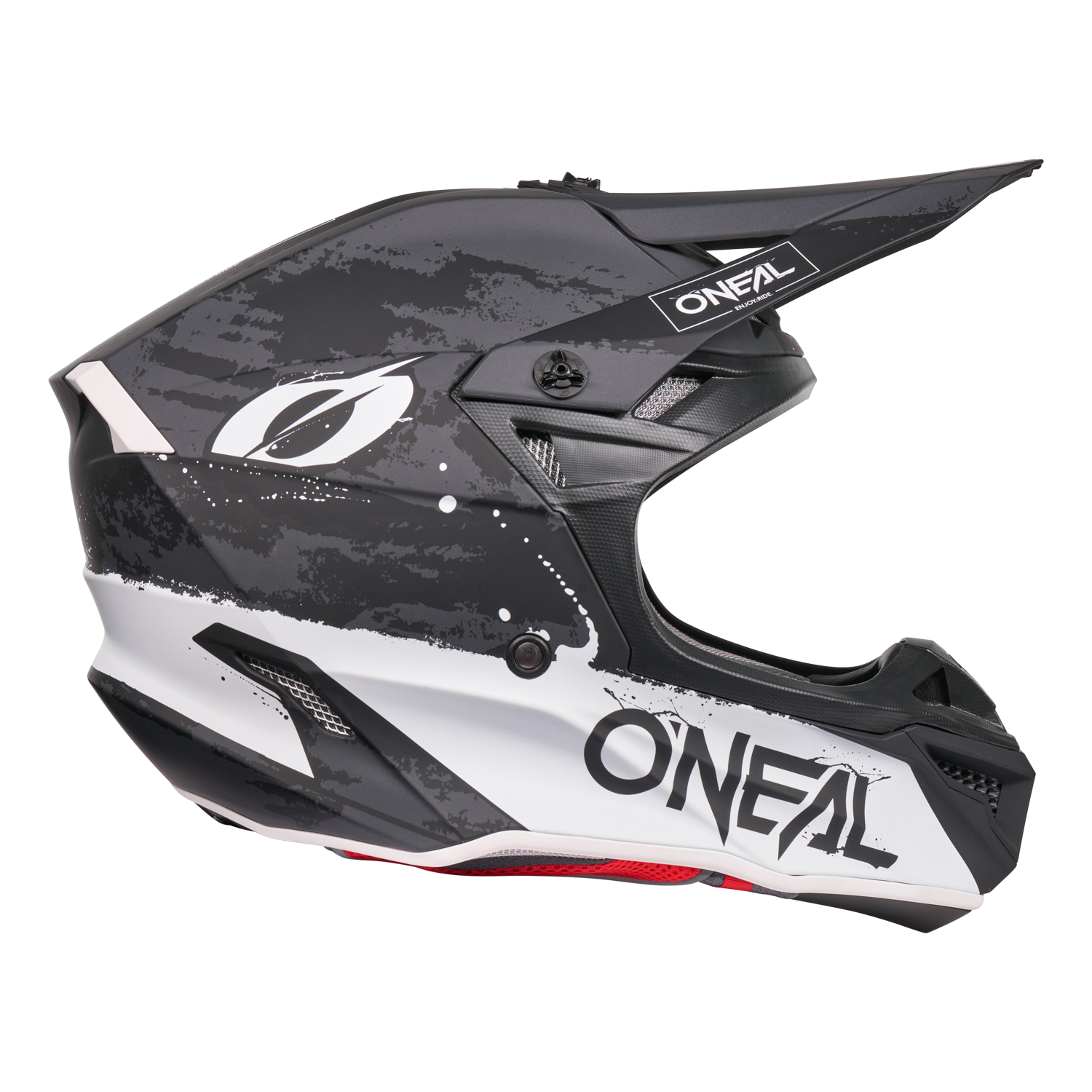 casco-o-neal-5srs-paint-black-white-para-motocross image 5