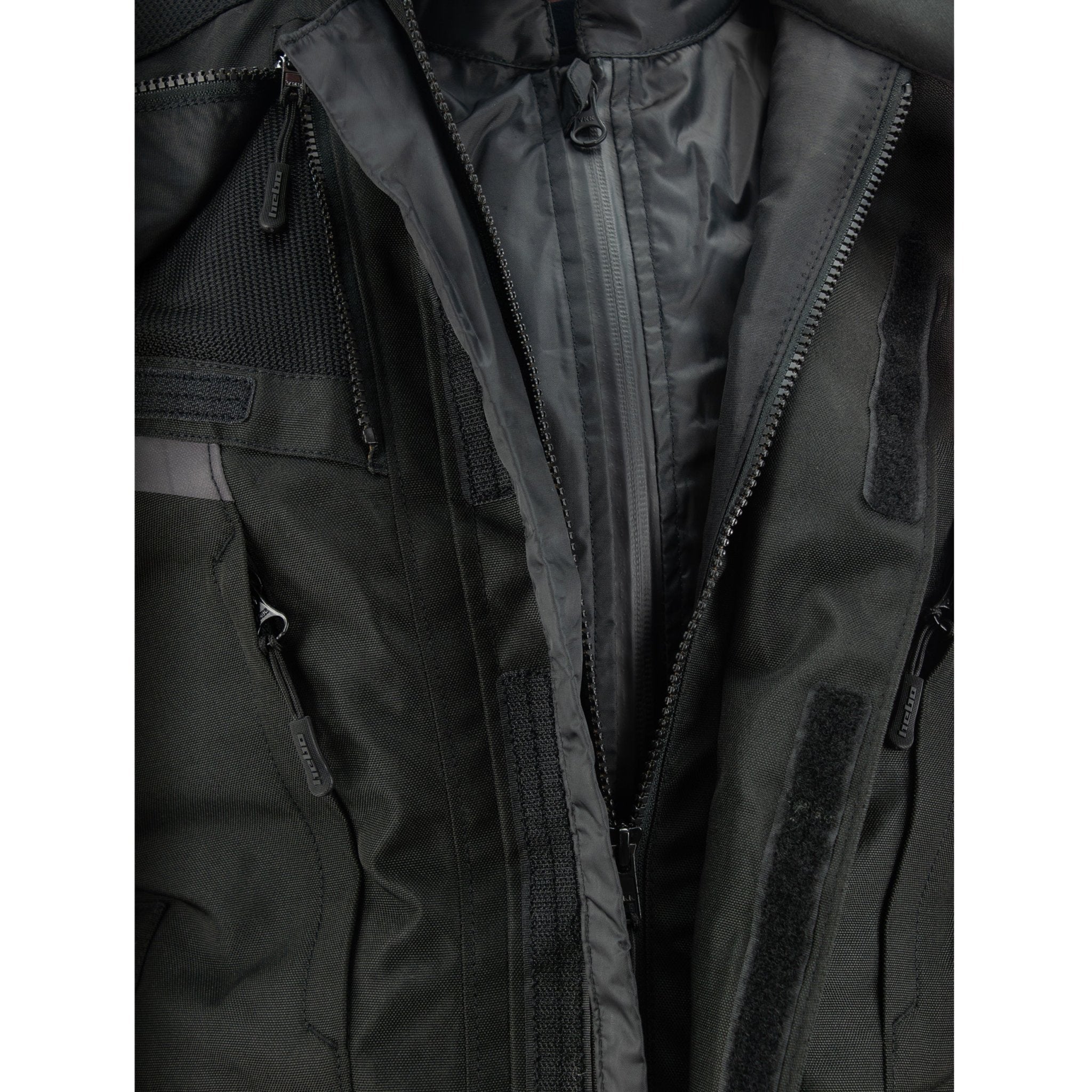 hebo-chaqueta-ds-adventure-negra-chaqueta-impermeable-con-protecciones-nivel-2-y image 8