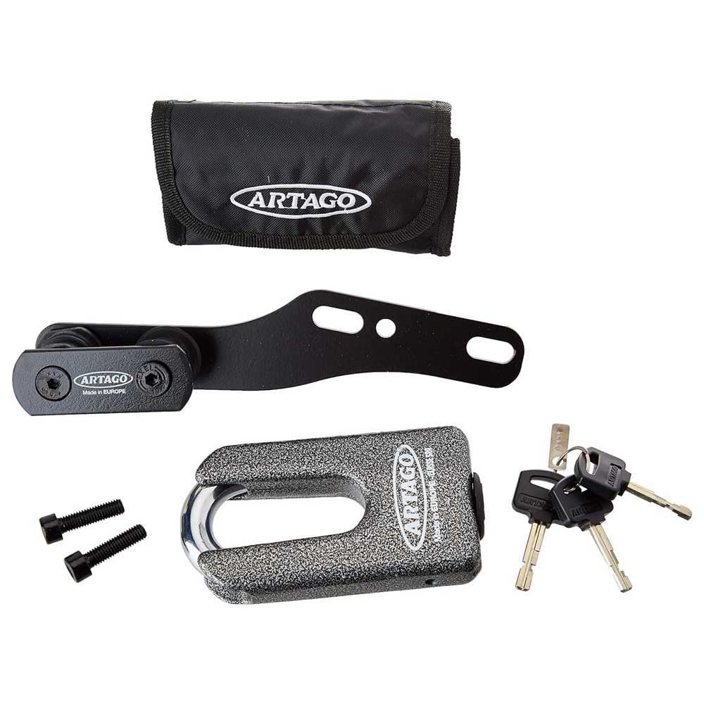 artago-69t2-pack-candado-antirrobo-disco-alta-seguridad-soporte-para-yamaha-mt-0 image 1