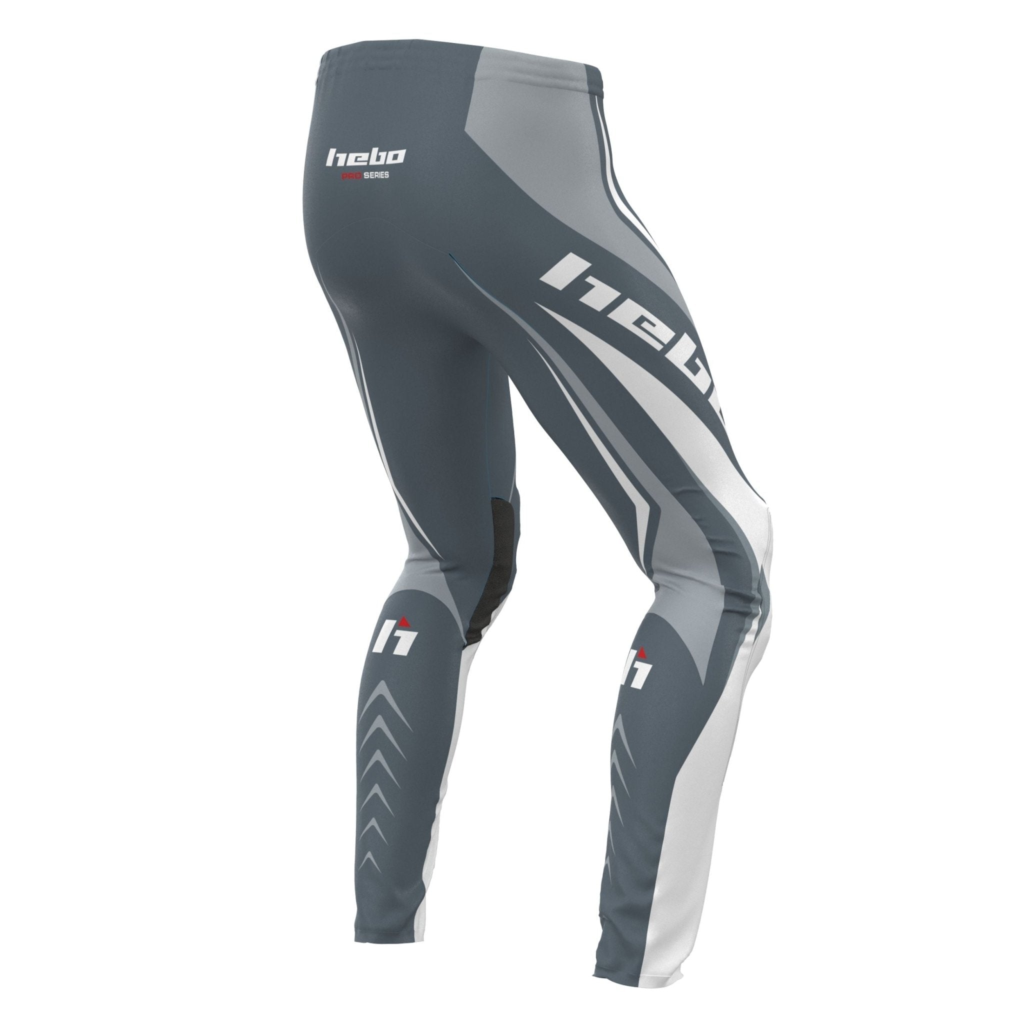 hebo-pantal-n-pro-trial-classic-gris-pantal-n-de-trial-con-rodilleras-ce-nivel-i image 2