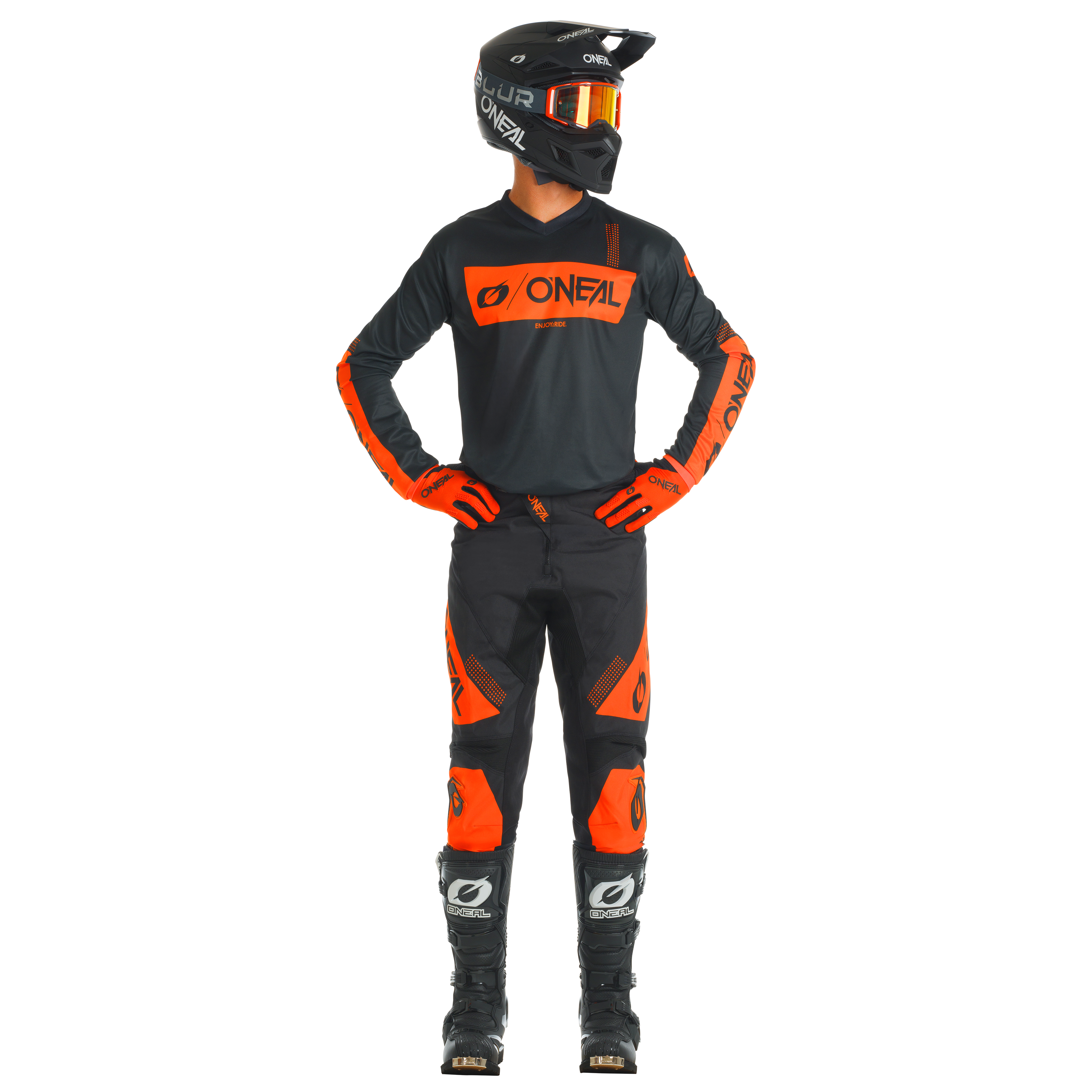 o-neal-element-racewear-jersey-black-orange-camiseta-de-moto-con-protecci-n-en-c image 3