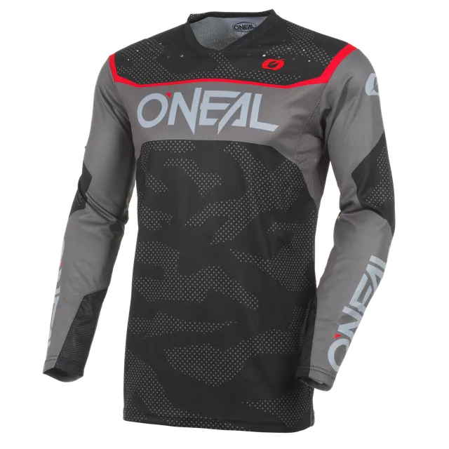 o-neal-hardwear-camo-jersey-negro-gris image 1