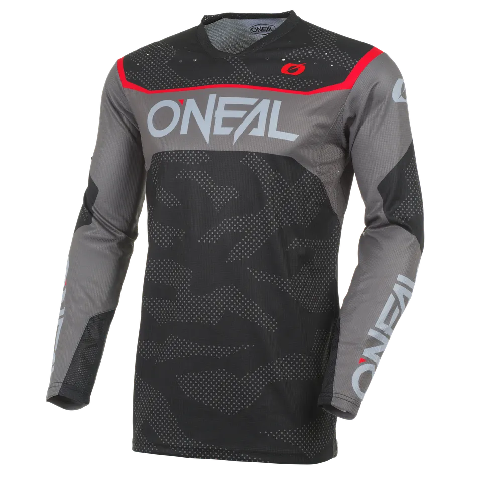 o-neal-hardwear-camo-jersey-negro-gris image 1