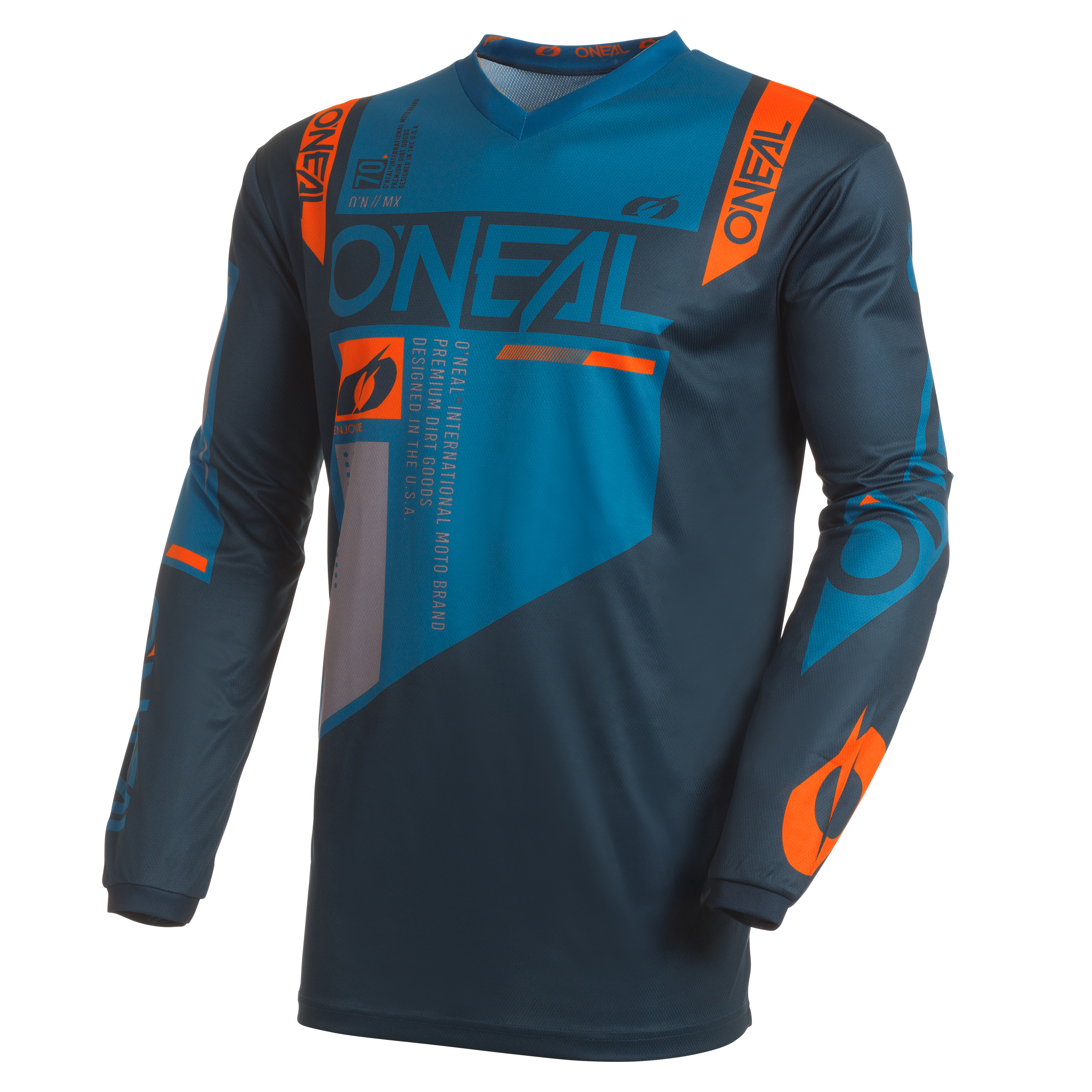 o-neal-element-factor-maillot-de-moto-navy-azul image 1