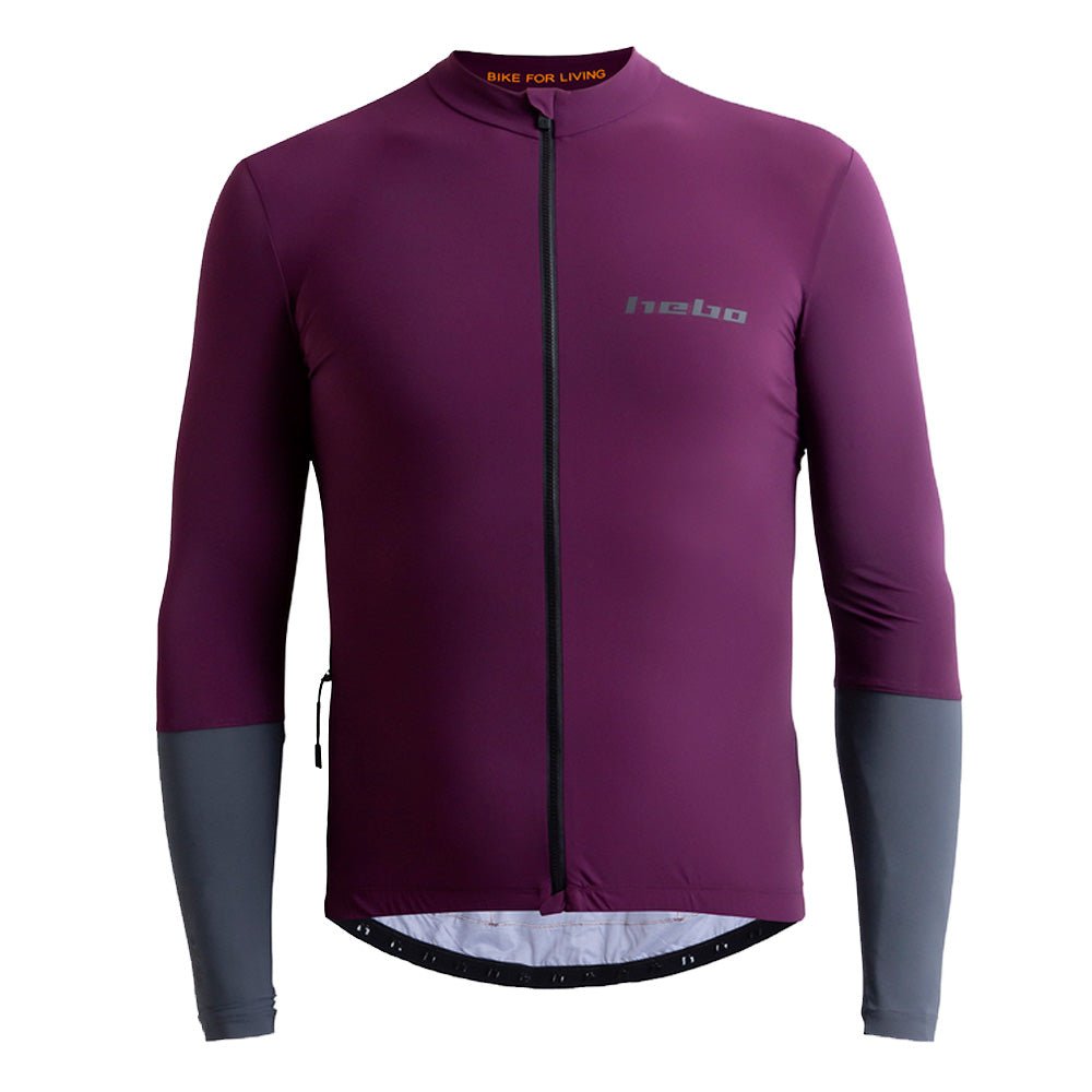 hebo-maillot-volts-l-s-manga-larga-transpirable-bolsillos-traseros image 4