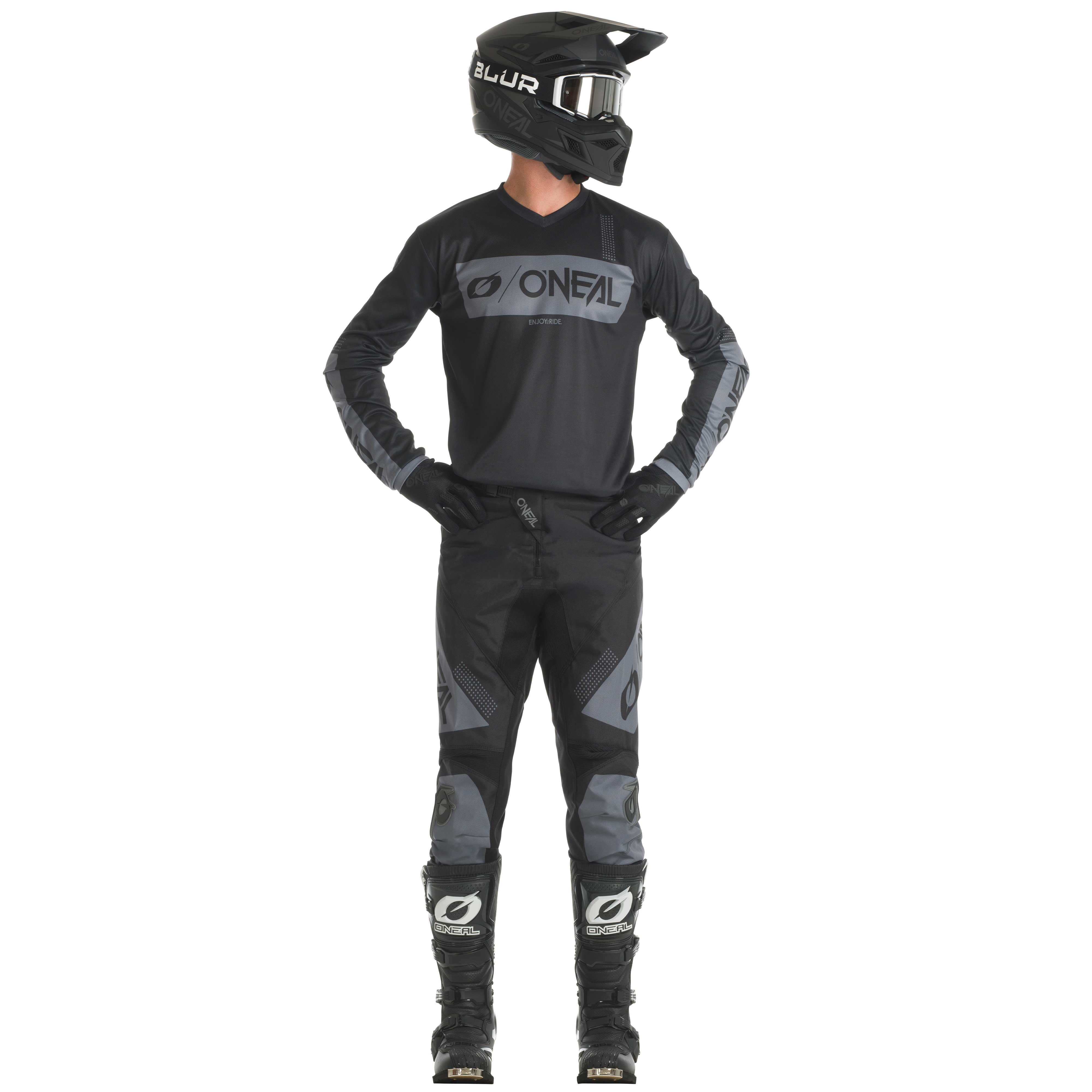 o-neal-element-racewear-pantalones-negro-gris image 3