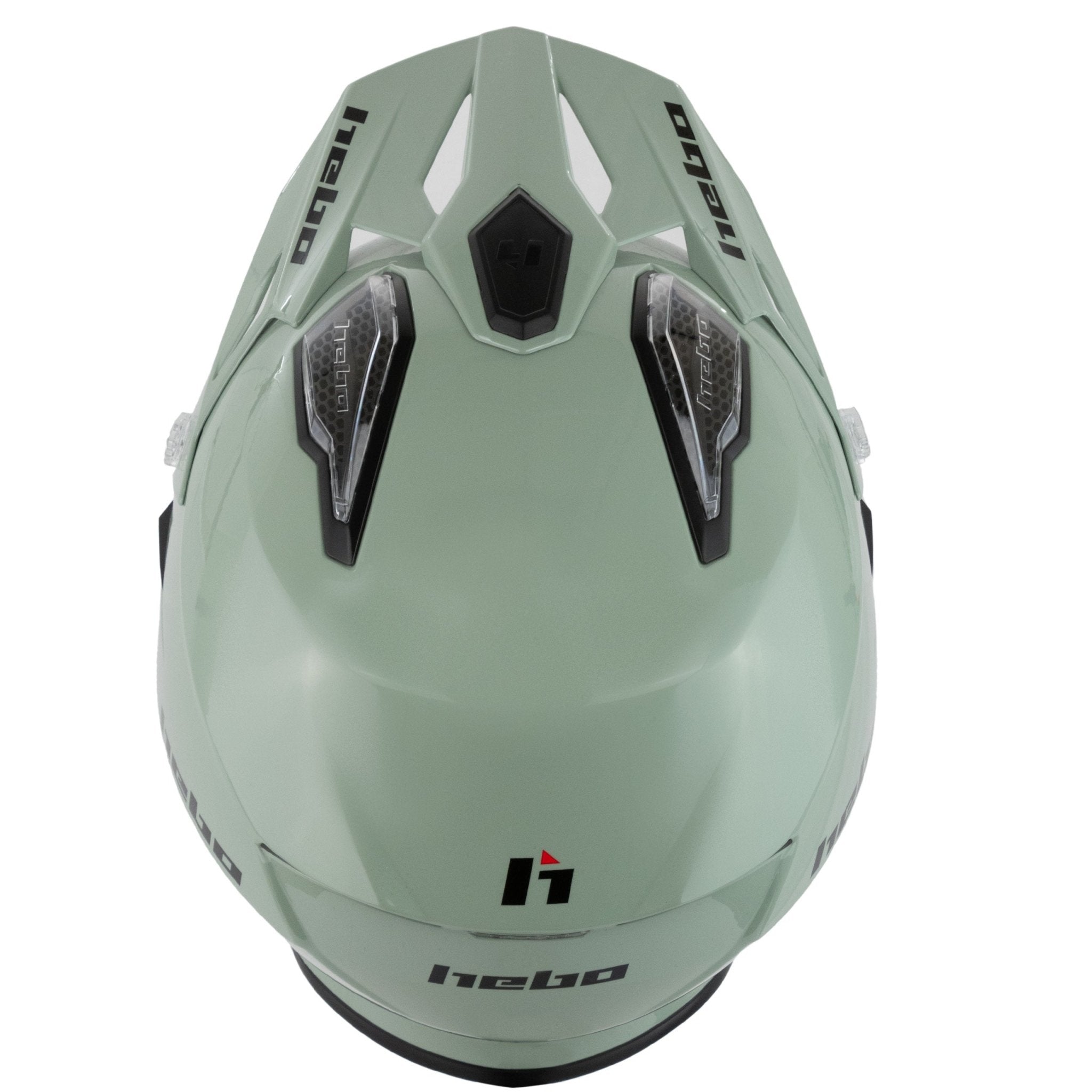 hebo-casco-zone-5-monocolor-verde-ece-22-06-con-pantalla-solar-escamoteable image 7