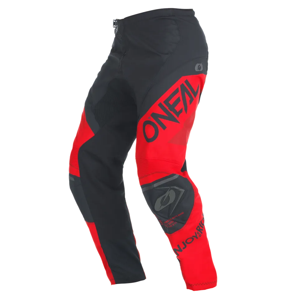 pantalones-o-neal-element-factor-negro-rojo image 1