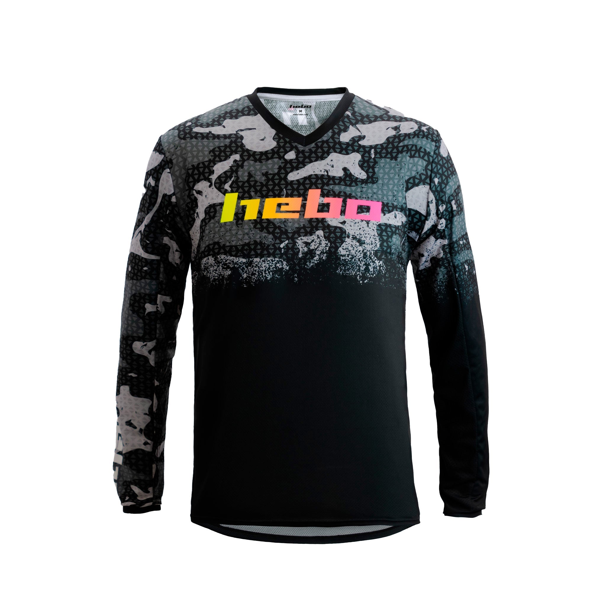 hebo-camiseta-pro-trial-v-camo-junior-camiseta-t-cnica-para-ni-os-manga-corta-dr image 1